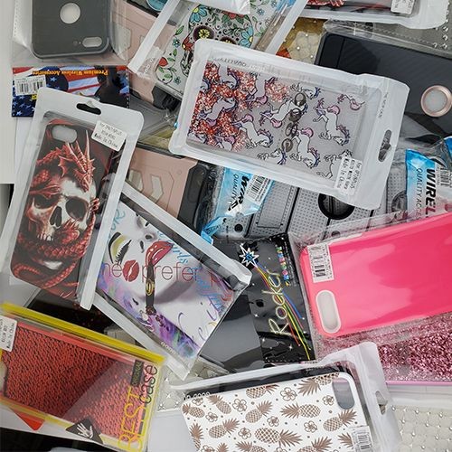 Wholesale Closeout Bulk Lot of 500 Cases Covers Skins for IPhone 7 Plus/8 Plus