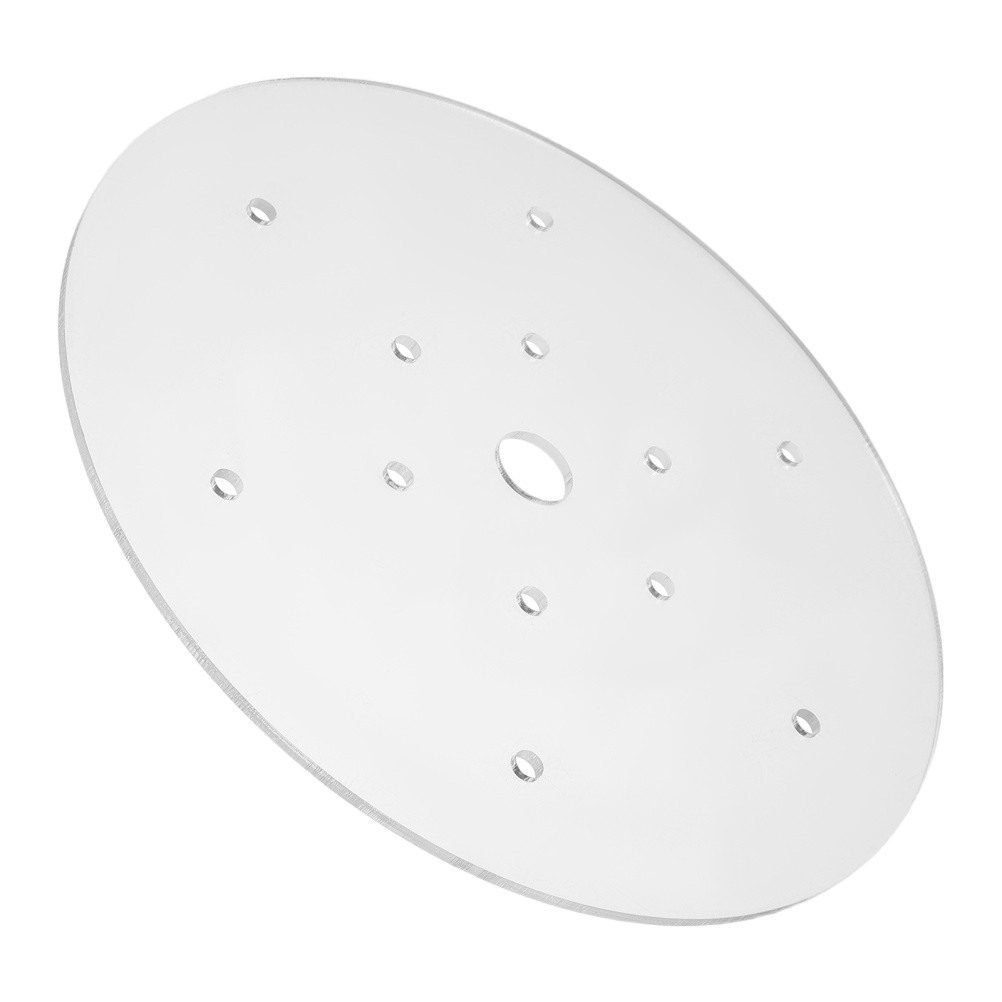  Acrylic Aquarium Anti-Jumping Lid With Hole - 5.89'' Round Fish Tank Cover To