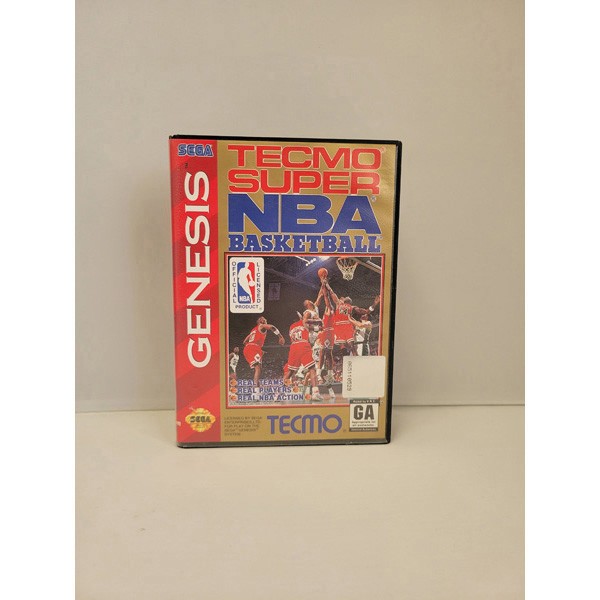 Tecmo Super NBA Basketball Case Only