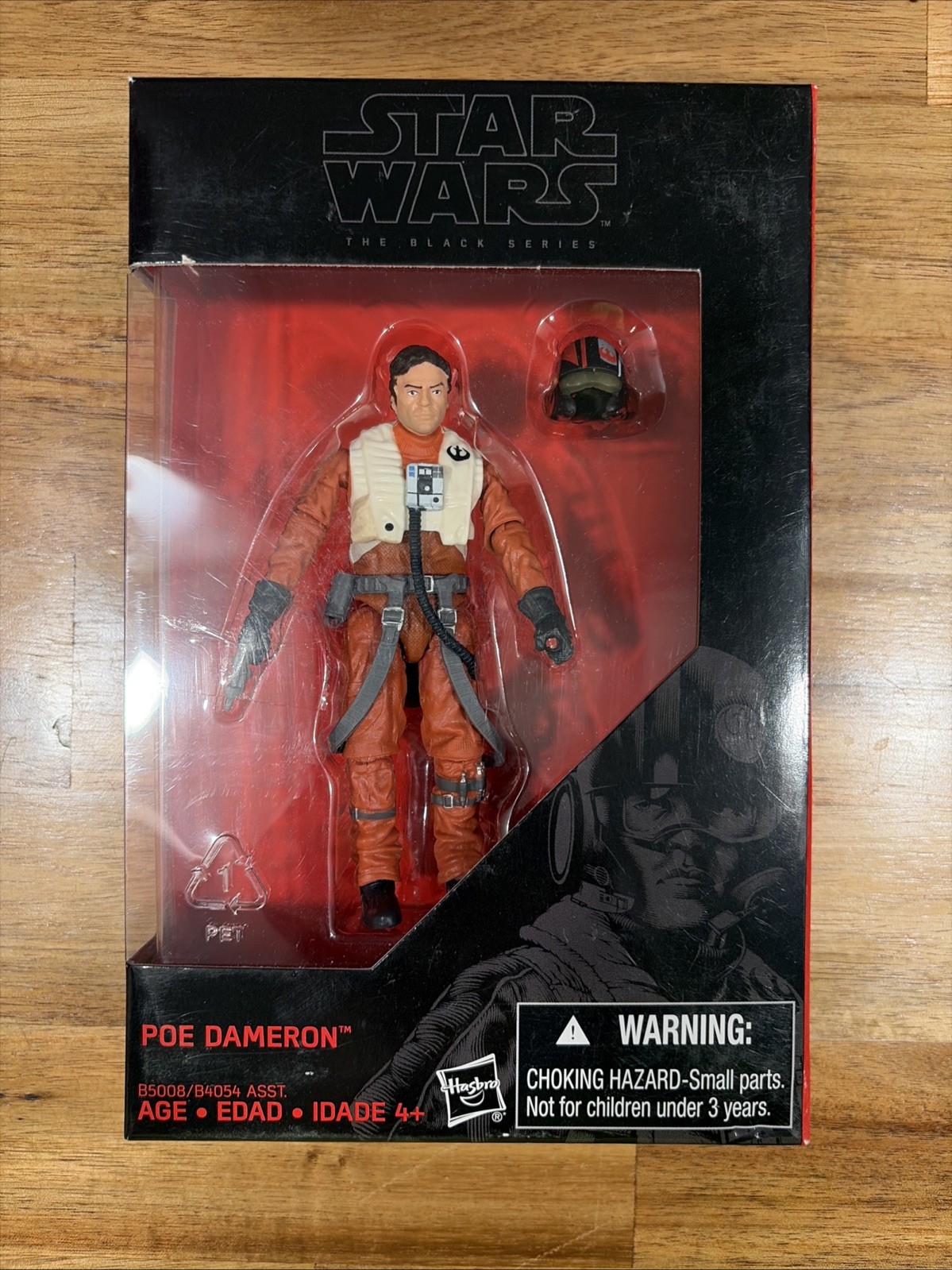 Star Wars The Black Series POE DAMERON The Force Awakens 3.75" Action Figure New