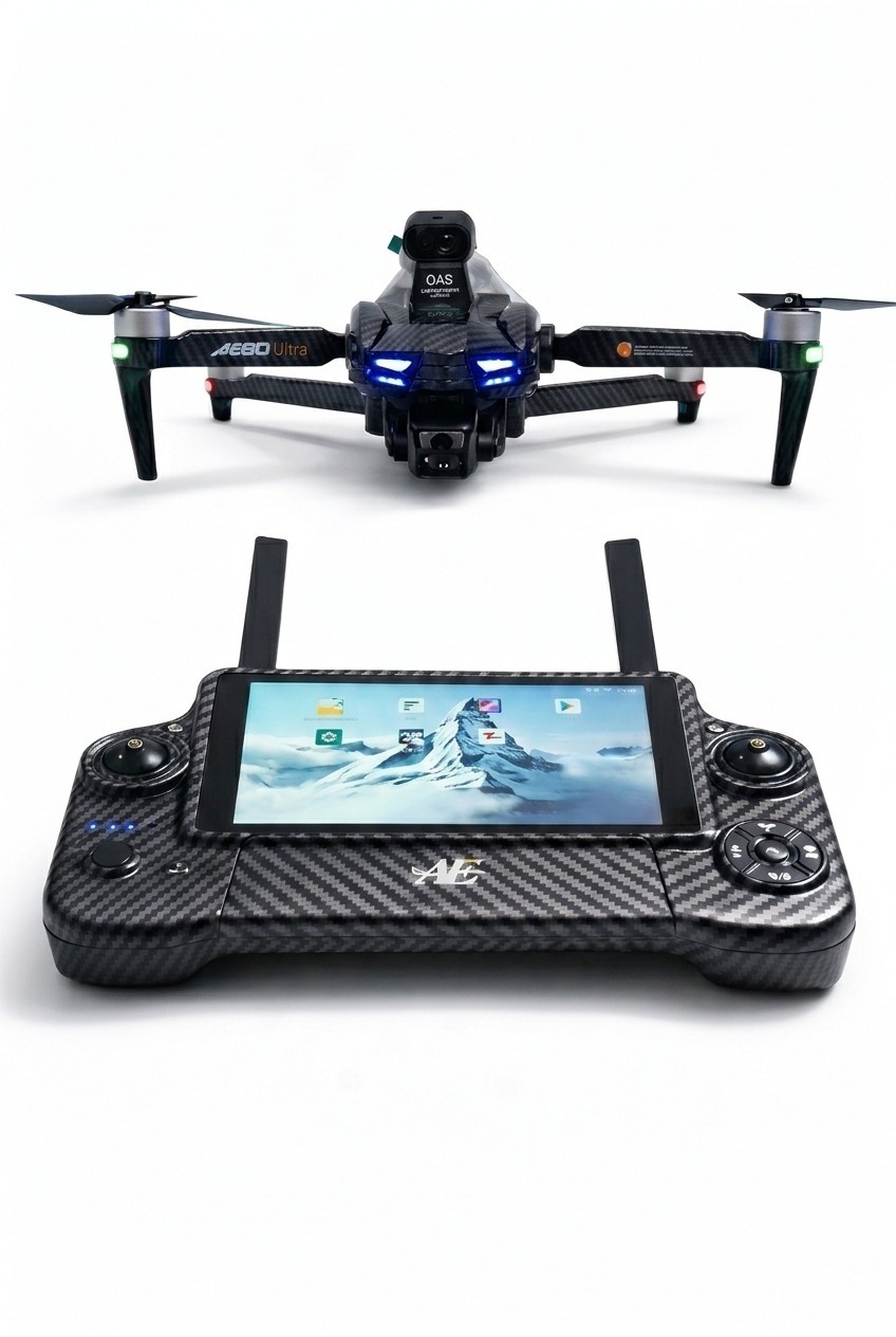 4K GPS Drone AE60 Ultra w/ Obstacle Avoidance, FPV WiFi, Long Battery