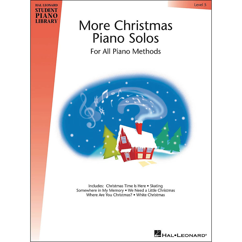 More Christmas Piano Solos Book 5 Hal Leonard Student Piano Library