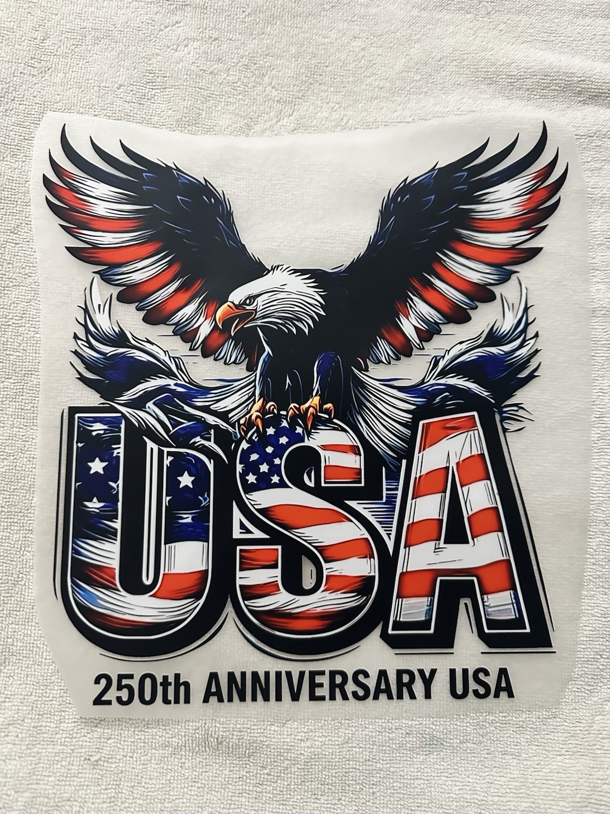 4 DTF Transfer Ready To Press Size 10.5in Wide