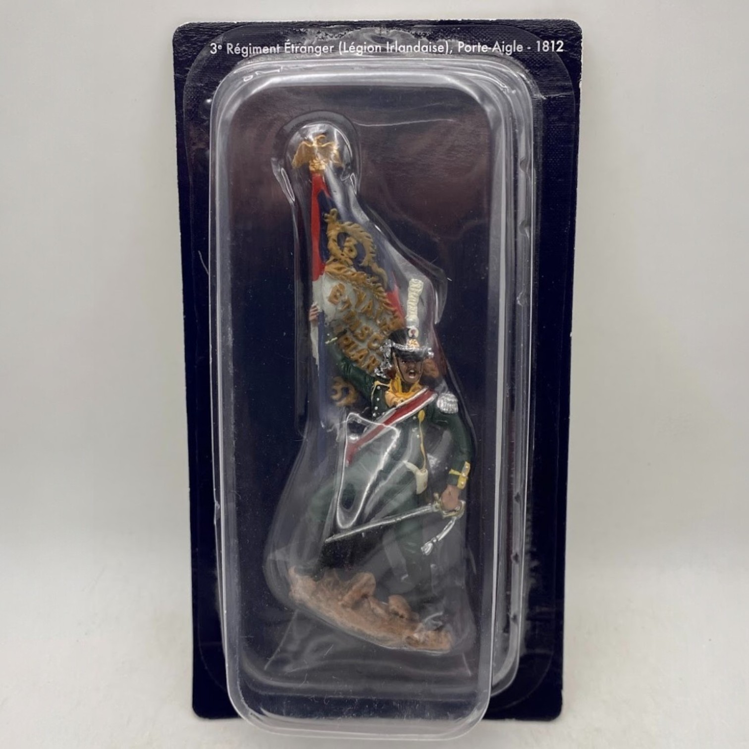 NNS007 Irish Legion Eagle Bearer 1812 napoleon hobby&work Tin Soldier