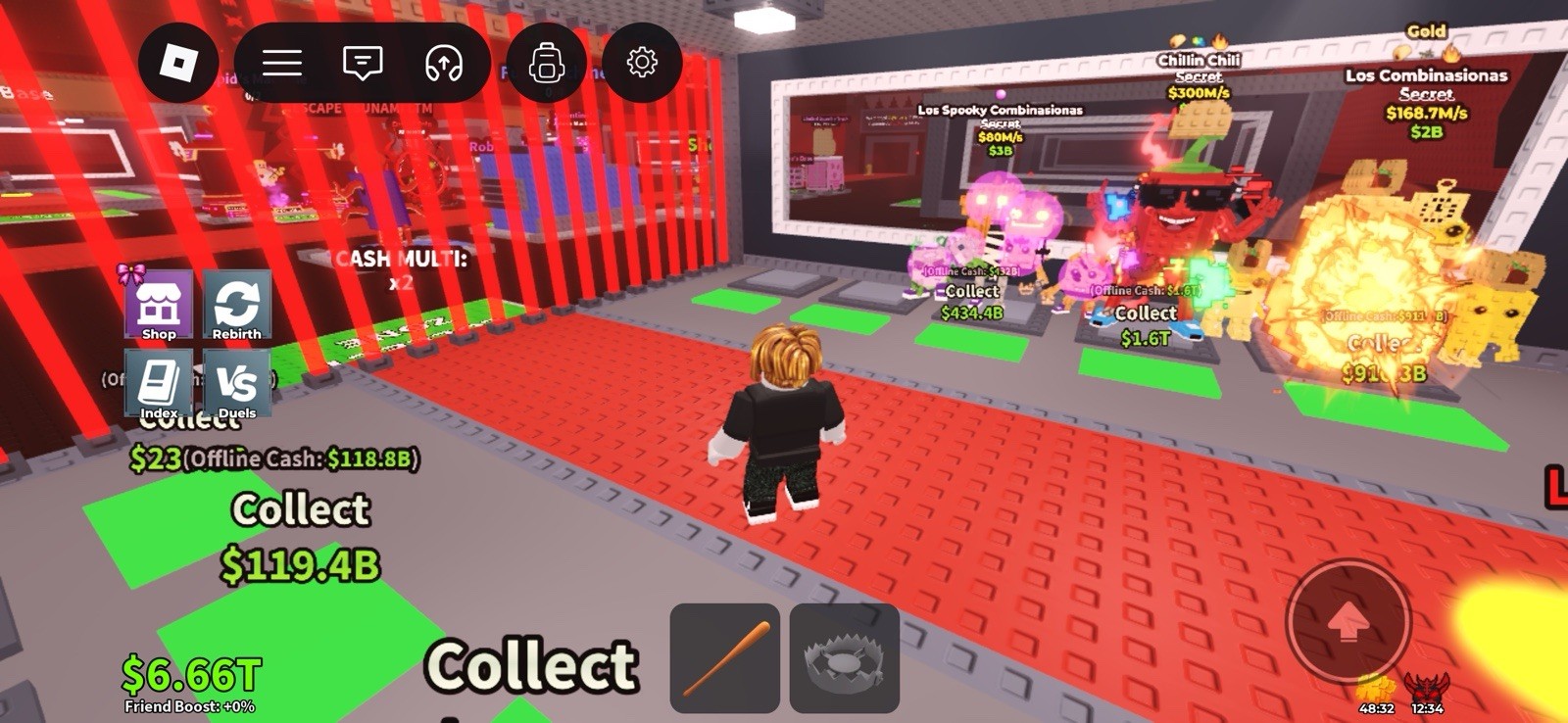 Roblox Secret Game Item Asset Offline Cash Friend Boost Cash Multi Digital