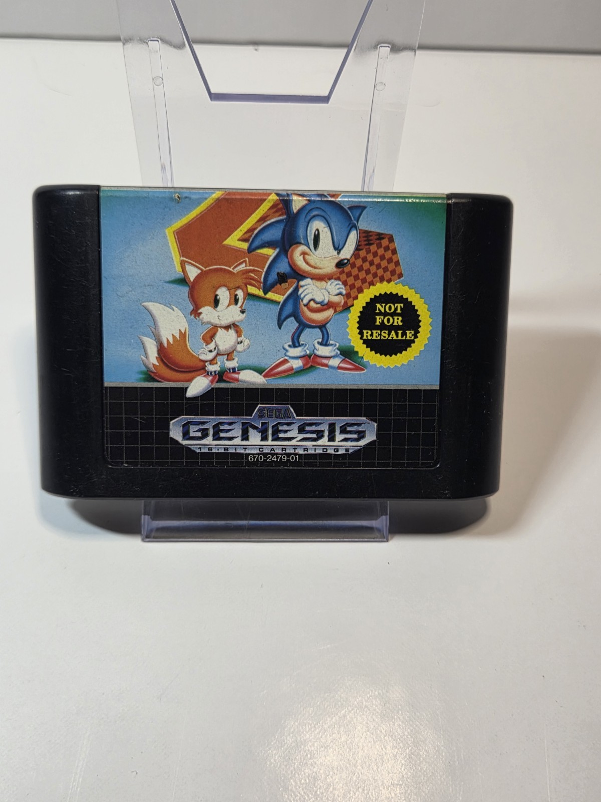 Sonic the Hedgehog 2 Sega Genesis Video Game Cartridge Only Tested Works