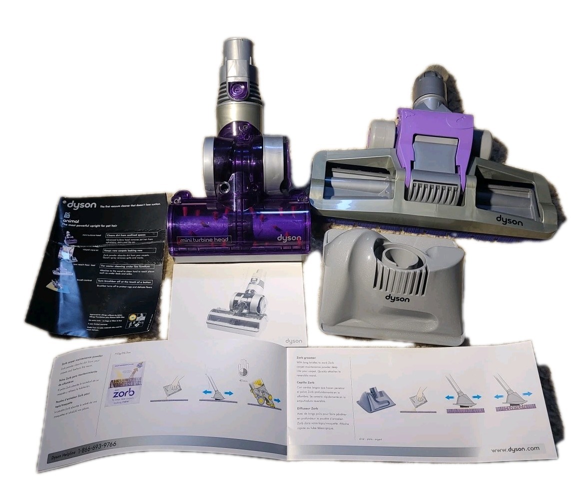 LOT OF 3 ATTACHMENTS FOR DYSON ANIMAL DC14