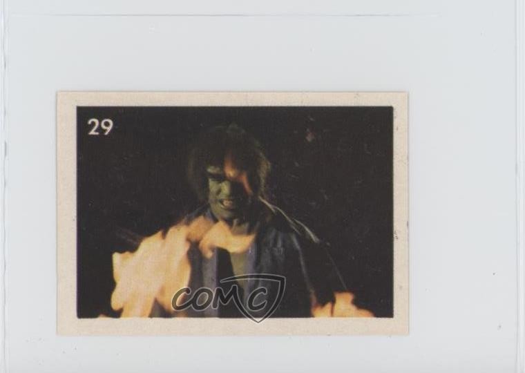1981 Reyauca Incredible Hulk Stickers Hulk #29 0kb5