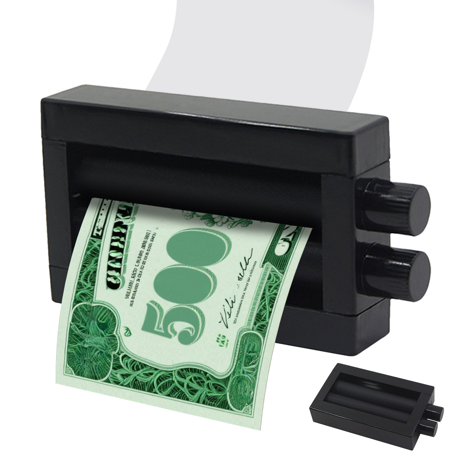 MAGIC MONEY MAKER PRINTER Toy Trick Dollar Bill Machine Change Paper To Real