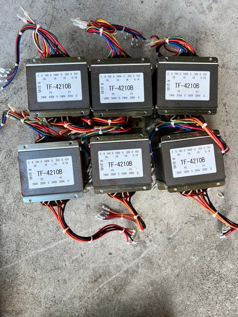 Transformer Toys Set of 6 Used Action Figures Collection