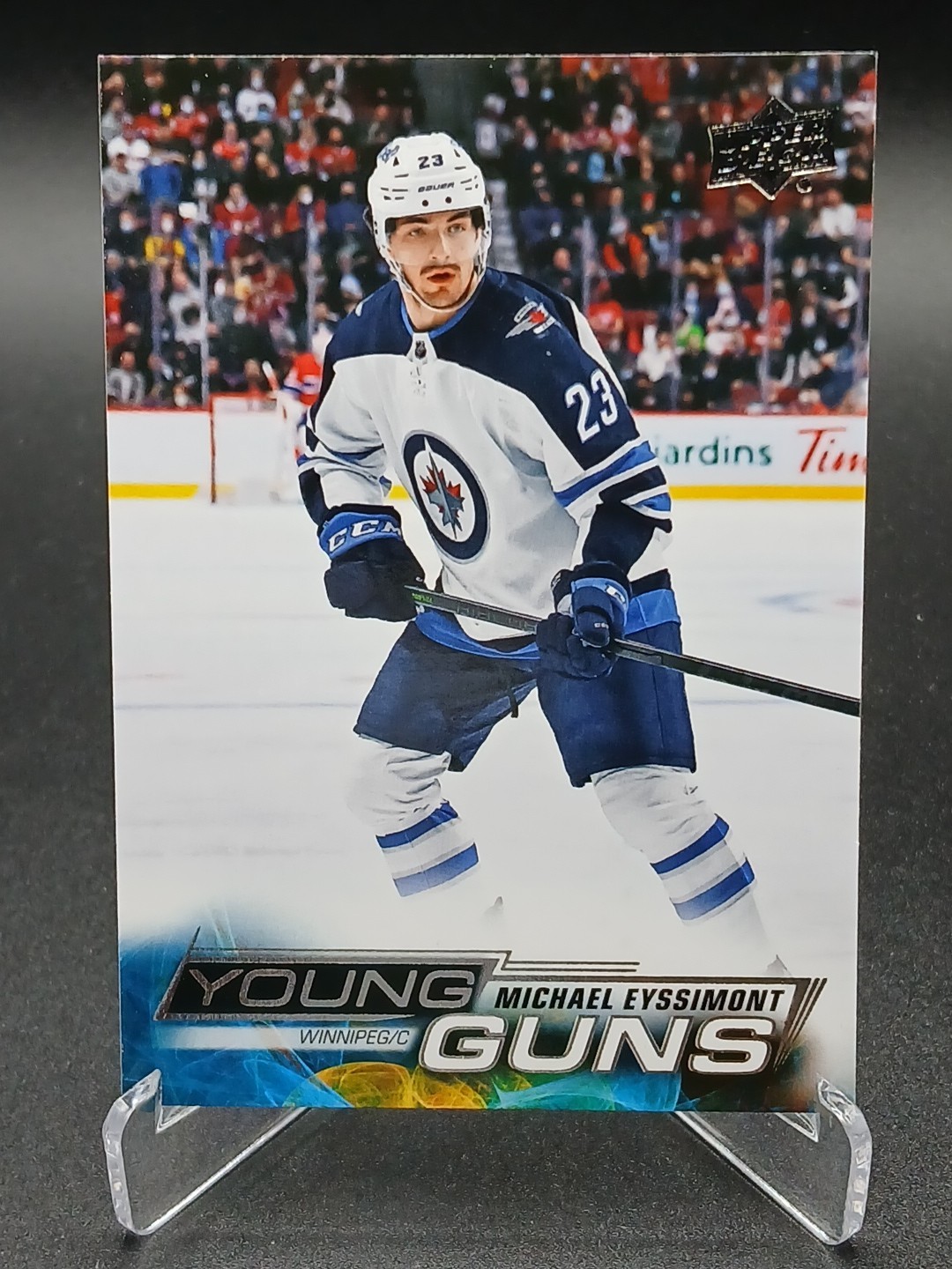 Michael Eyssimont Young Guns Rookie RC 22-23 UD Series 2 - NHL Winnipeg Jets