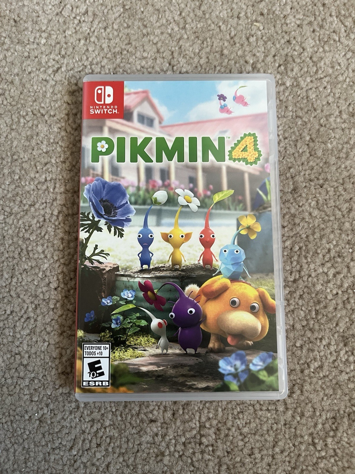 EMPTY CASE ONLY For Nintendo Switch Game Pikmin 4 NO GAME