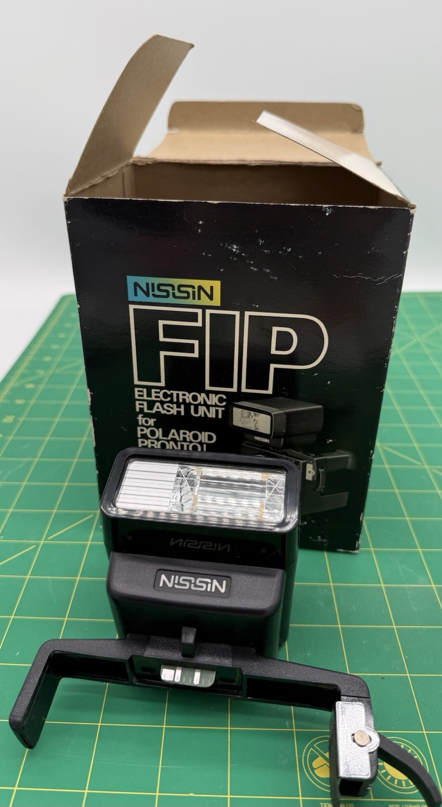 Vintage NOS Nisisin  FIH Electronic Flash Unit for Polaroid Pronto Or 200 Camera