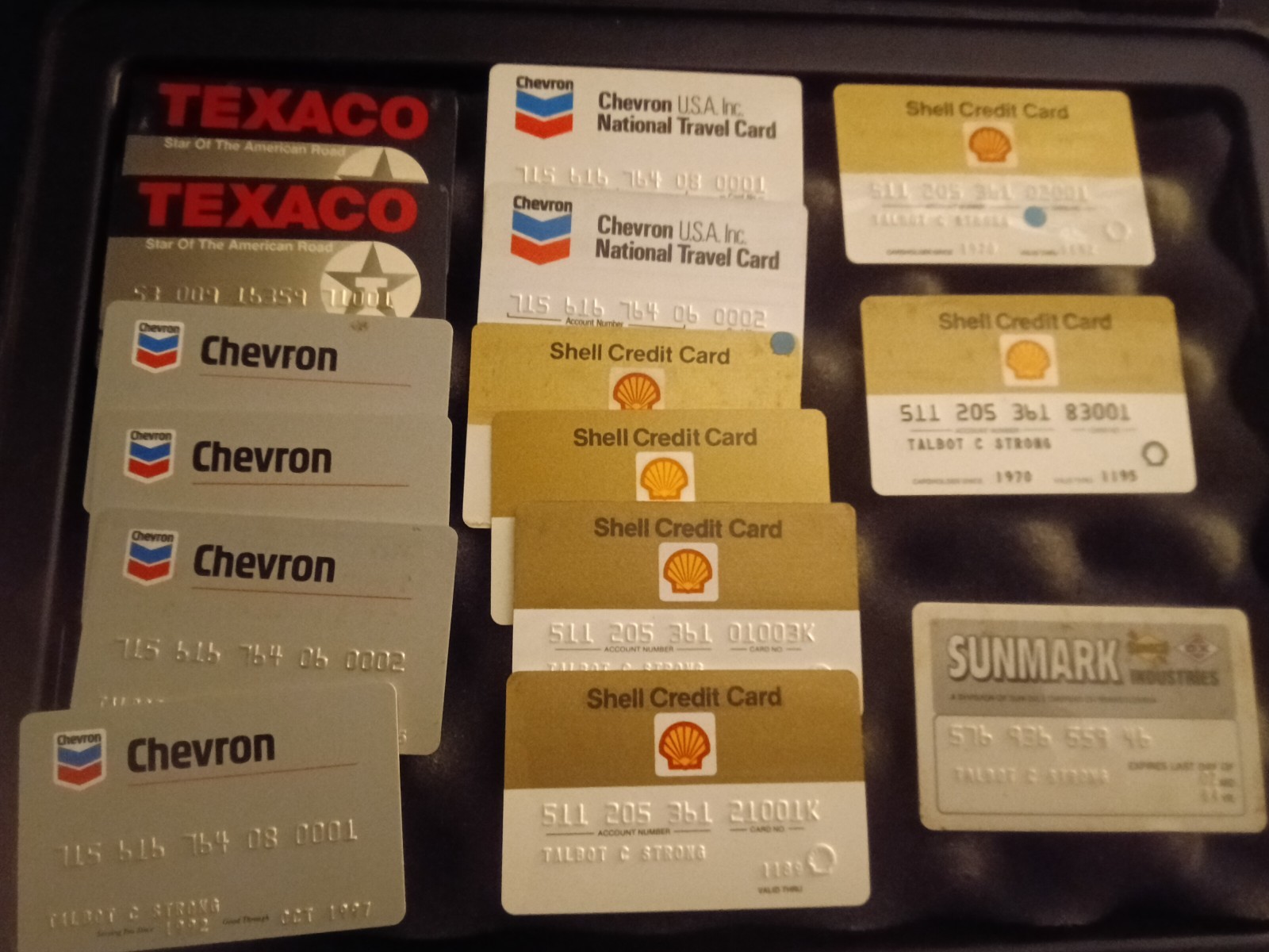 Lot Of 15***Vintage Collectibles***Gas Cards***Credit Cards***