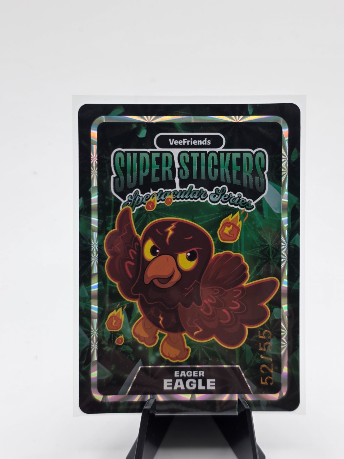 Eager Eagle 2026 VeeFriends Super Stickers Spectacular EMERALD LAVA /55