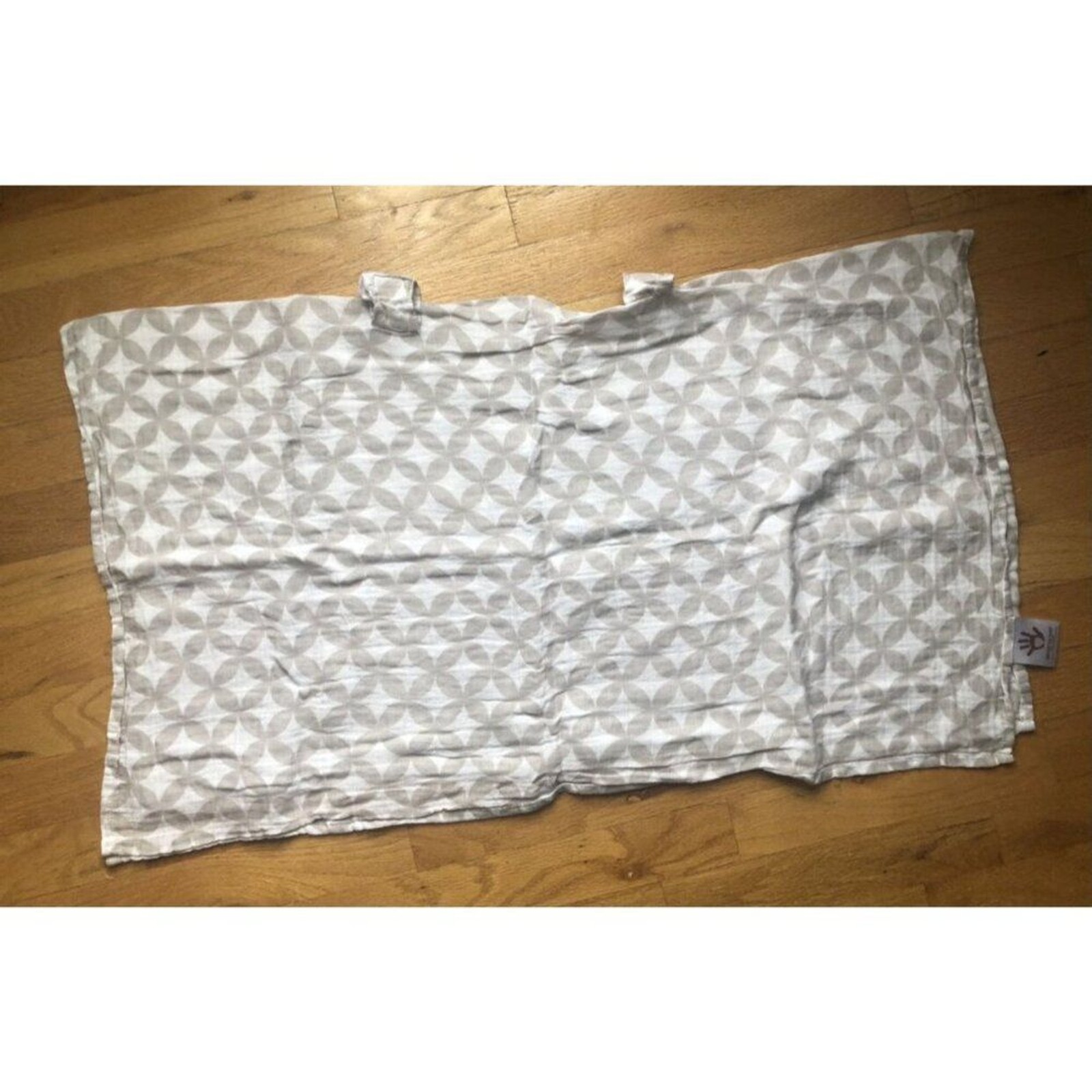 Brand Me Baby Boutique Organic Muslin Car Seat Cover