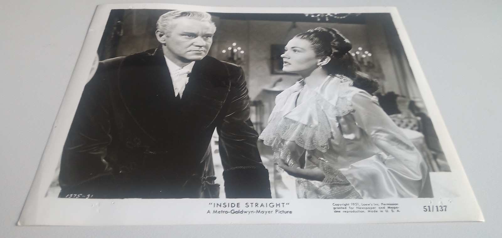 DAVID BRIAN PAULA RAYMOND in Inside Straight '51 LOOK WOW