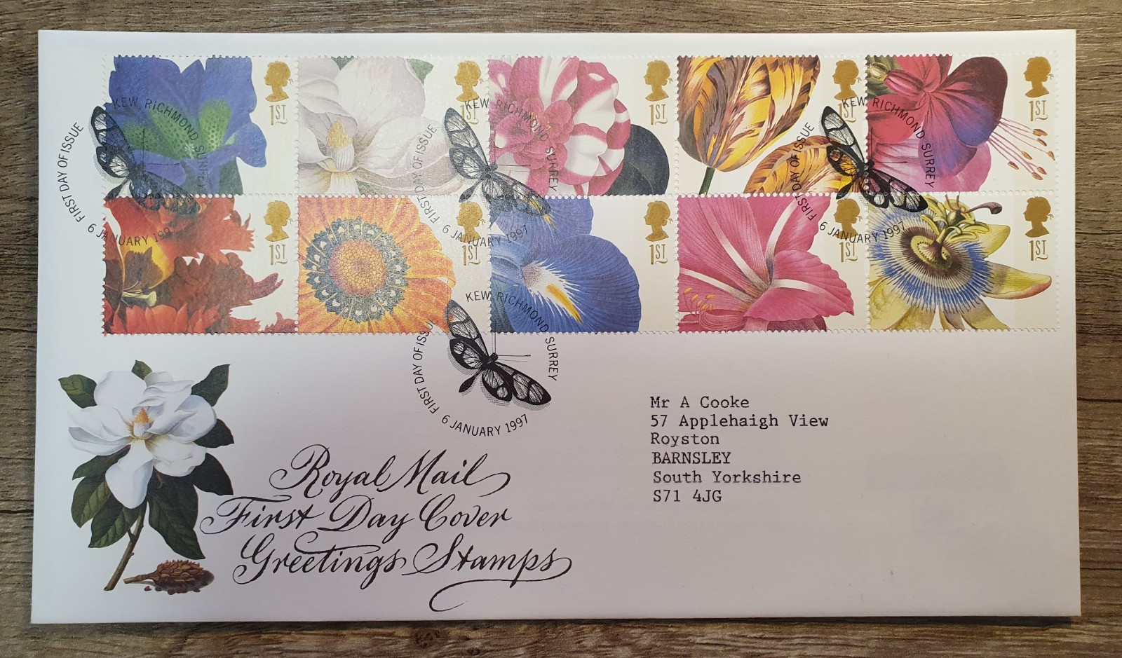 1997 - GREETINGS - FIRST DAY COVER - #3539