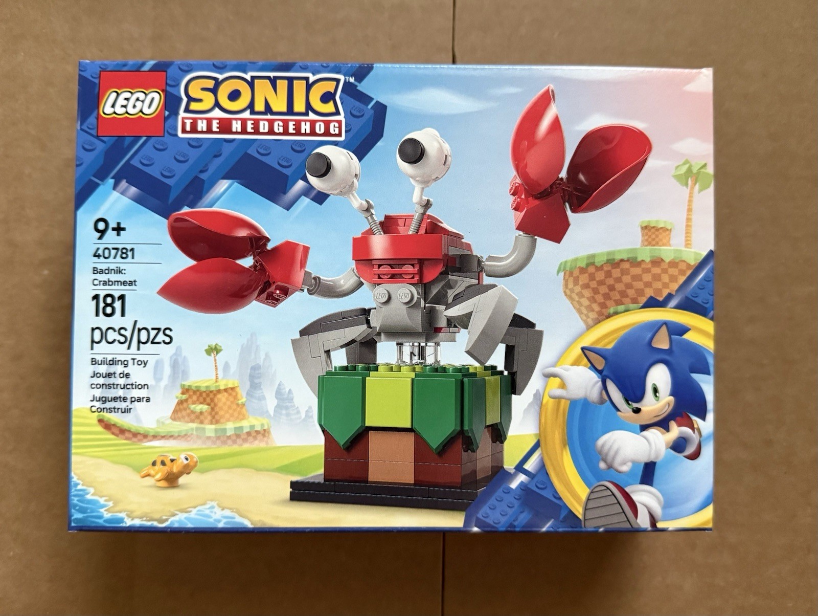 40781 LEGO Sonic the Hedgehog Badnik Crabmeat Insider Reward NEW