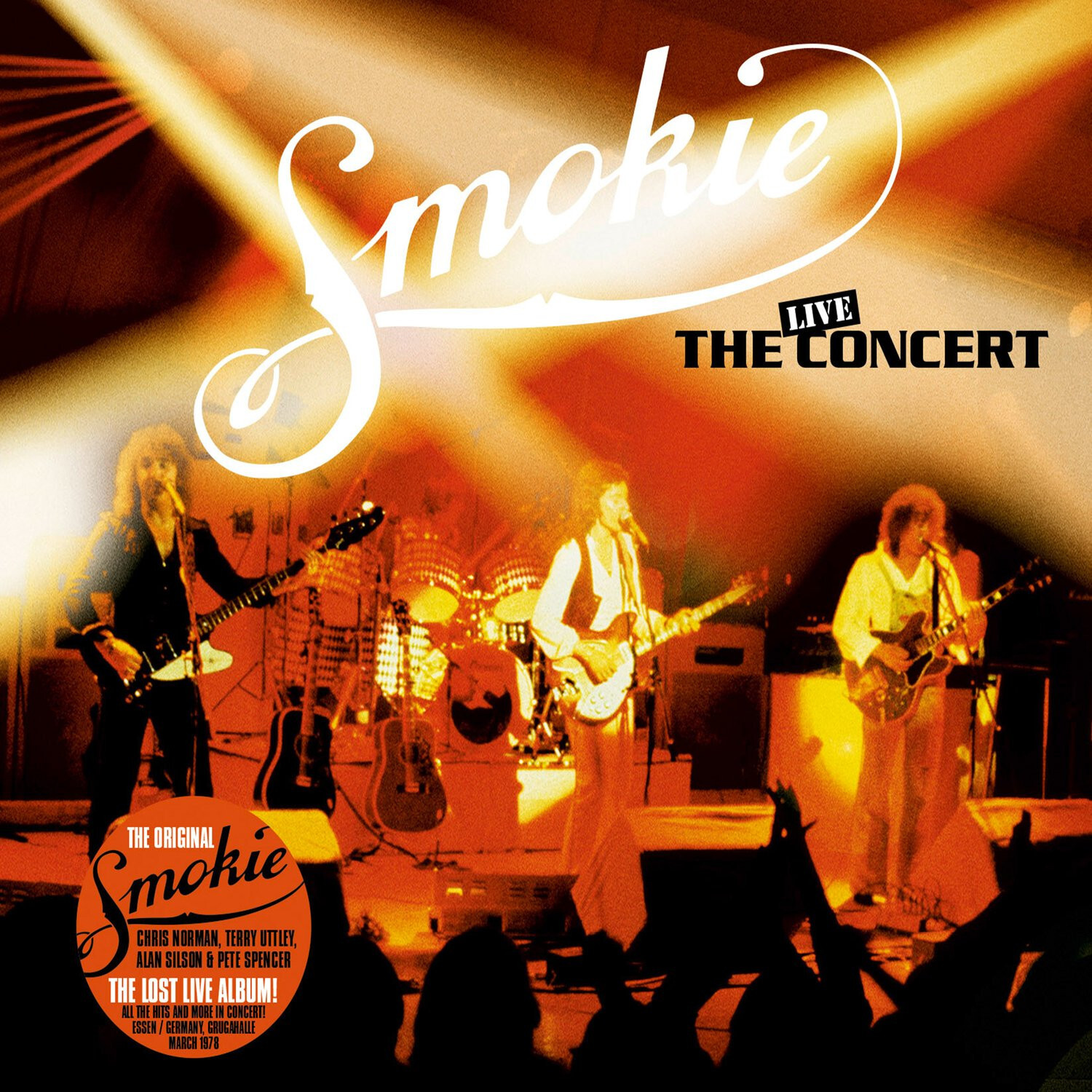 Smokie: The Live Concert - Grugahalle Manger 1978 2 LP, 180 Grammes Vinyle
