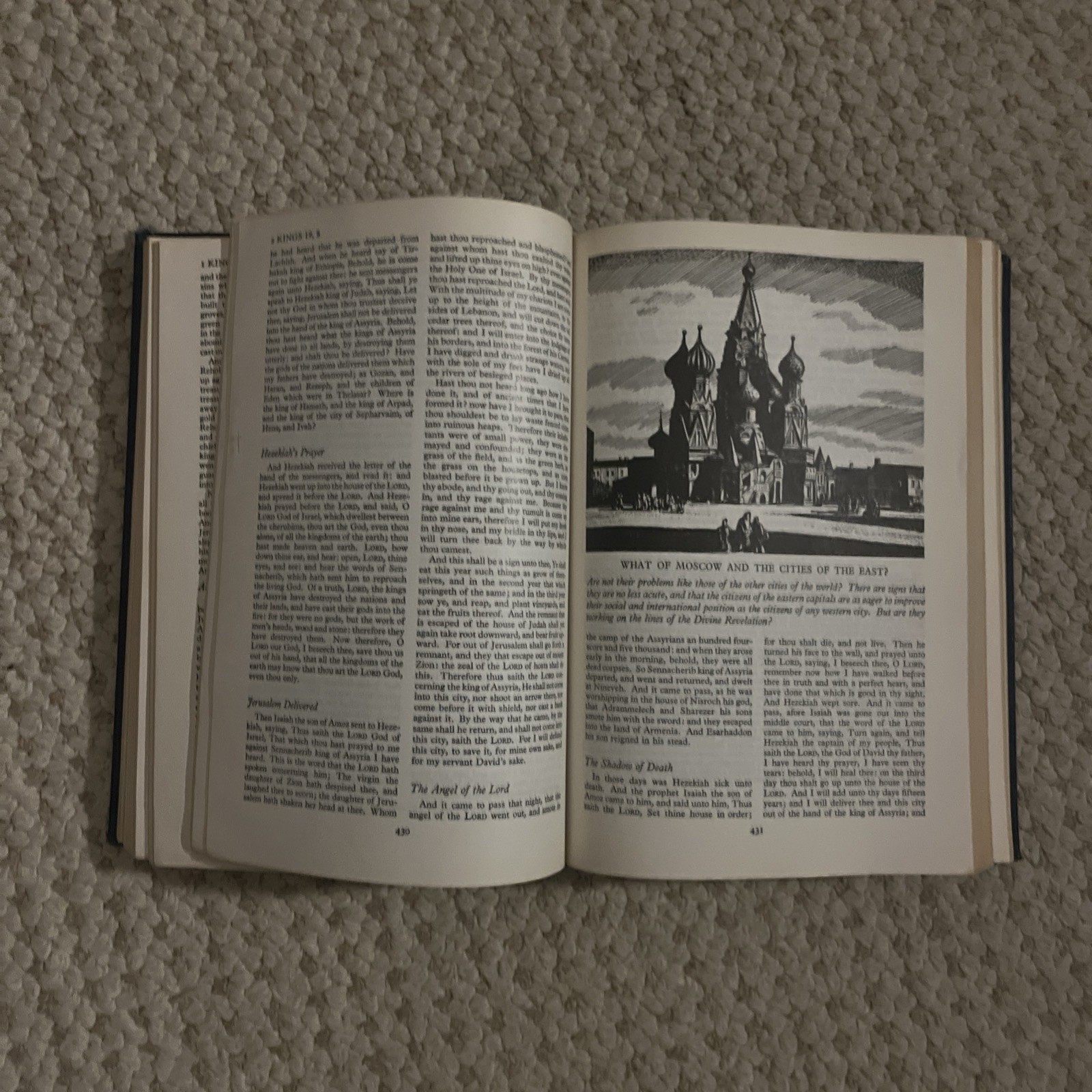 holy bible for to-day book, by john stirling, 1941 Hardcover