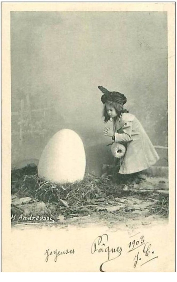 Series 6 Cpa Fillette And Egg Illustrated By M Andreossi