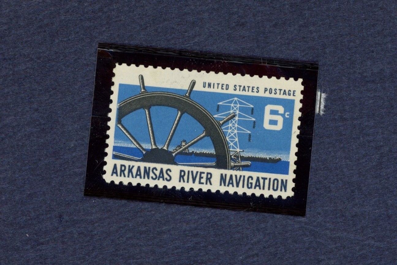 US Scott # 1358 1968 6c Arkansas River Navigation MNH
