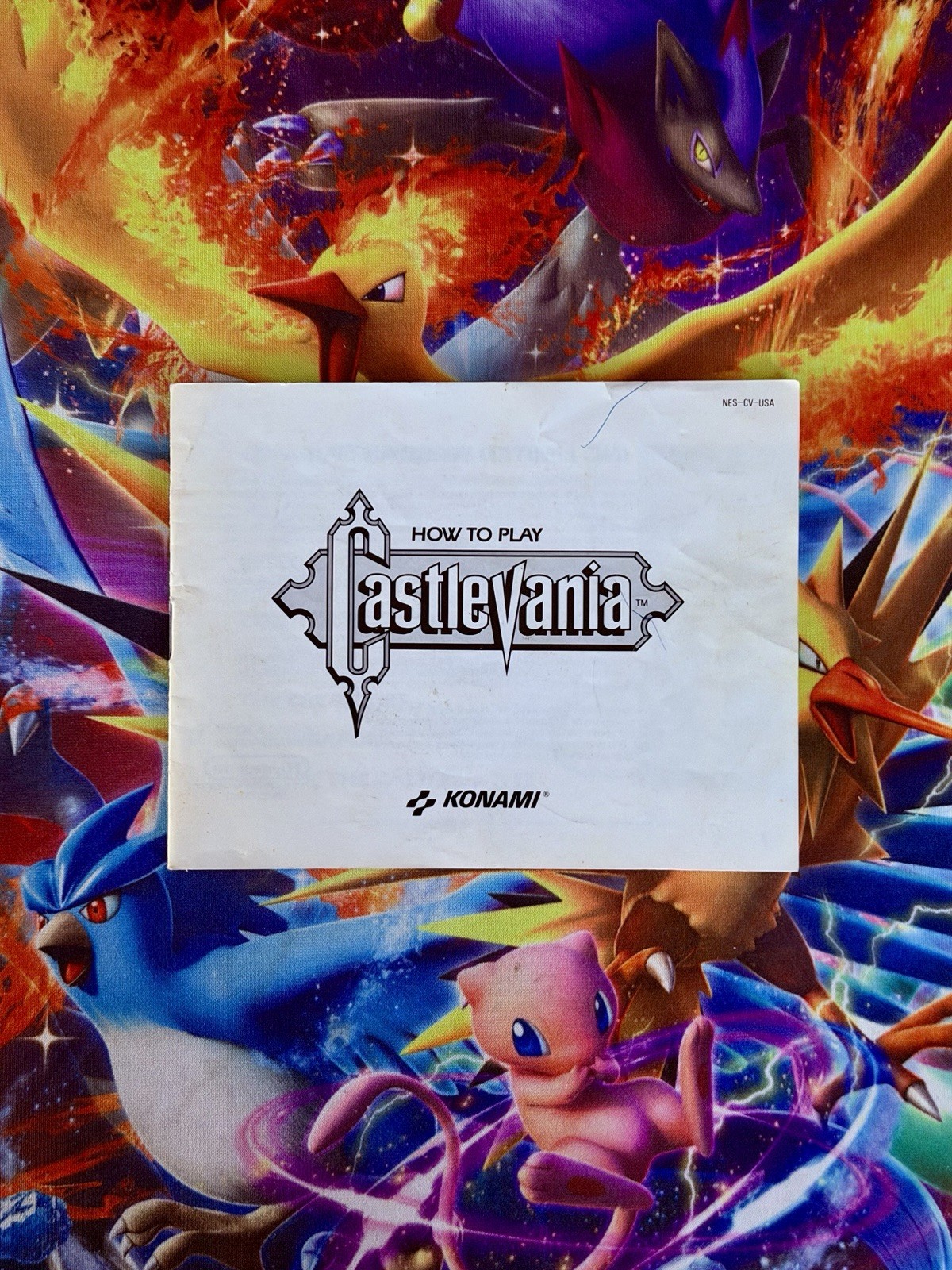 Castlevania - Original Nintendo NES Manual - Fast Free Shipping!