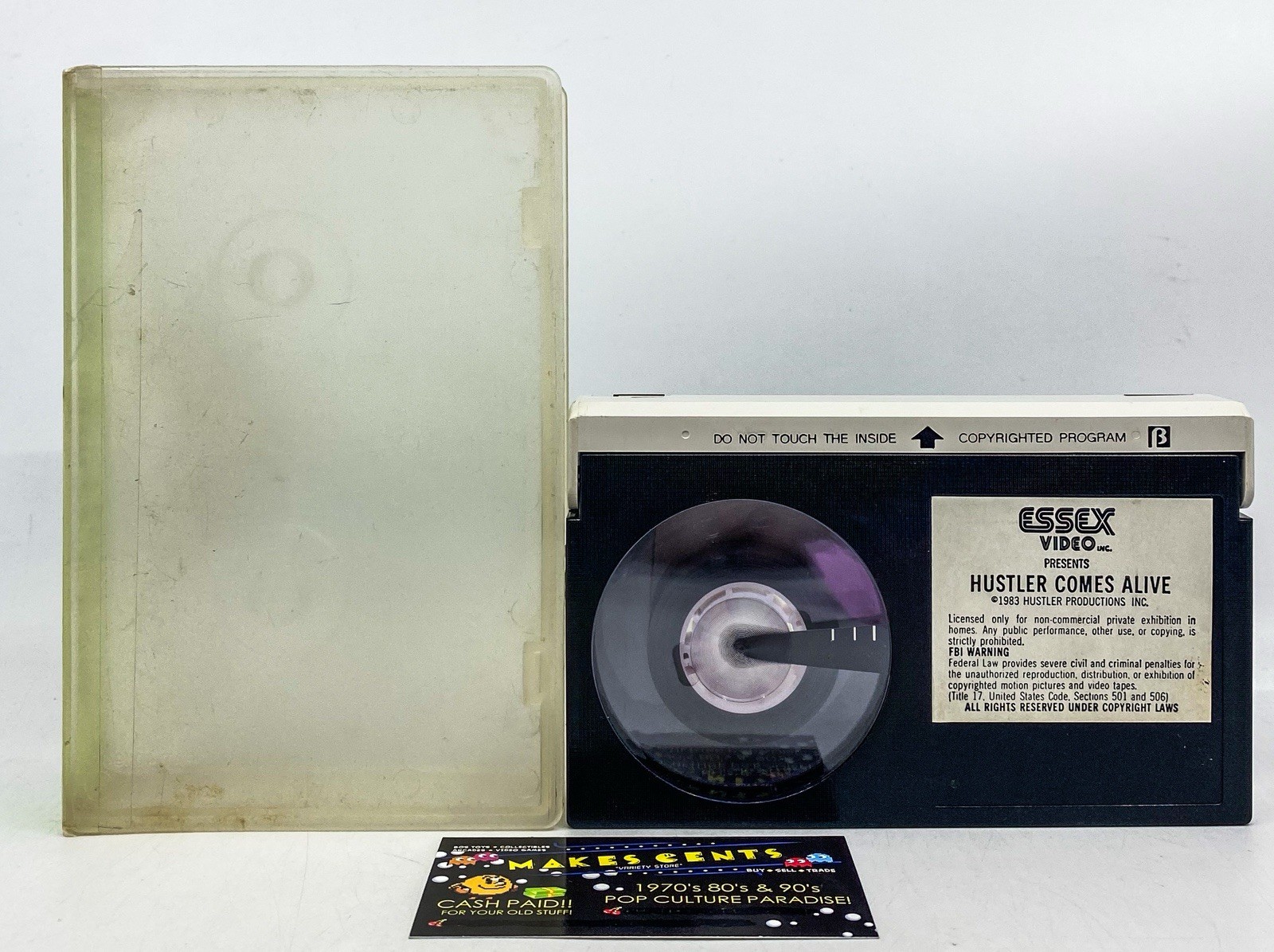Hustler Comes Alive - 80’s Betamax 1983 Super Rare - Essex Video Inc  - WOW