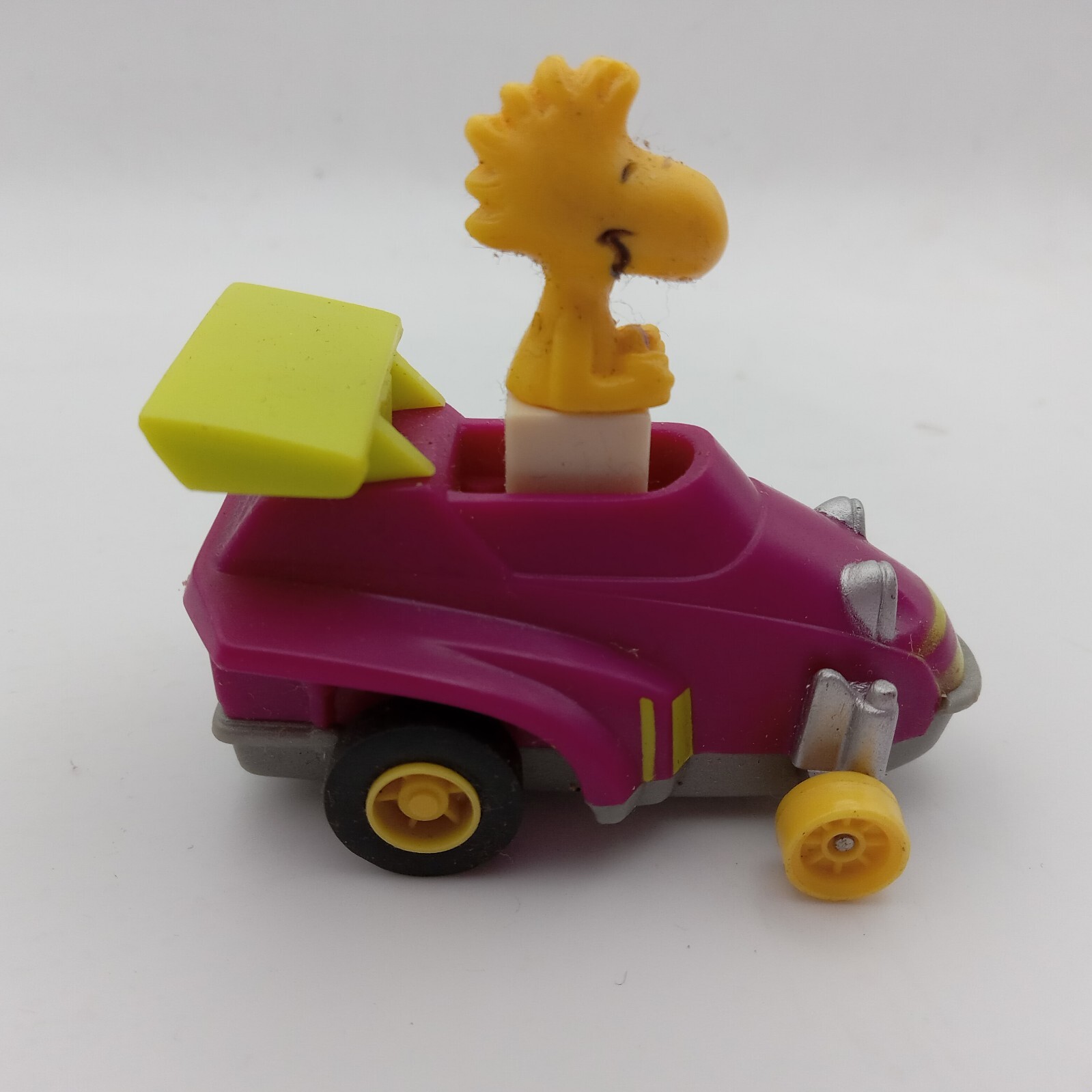 Vintage 1989 McDonald's Happy Meal Woodstock Pull Back  and Go Car Toy