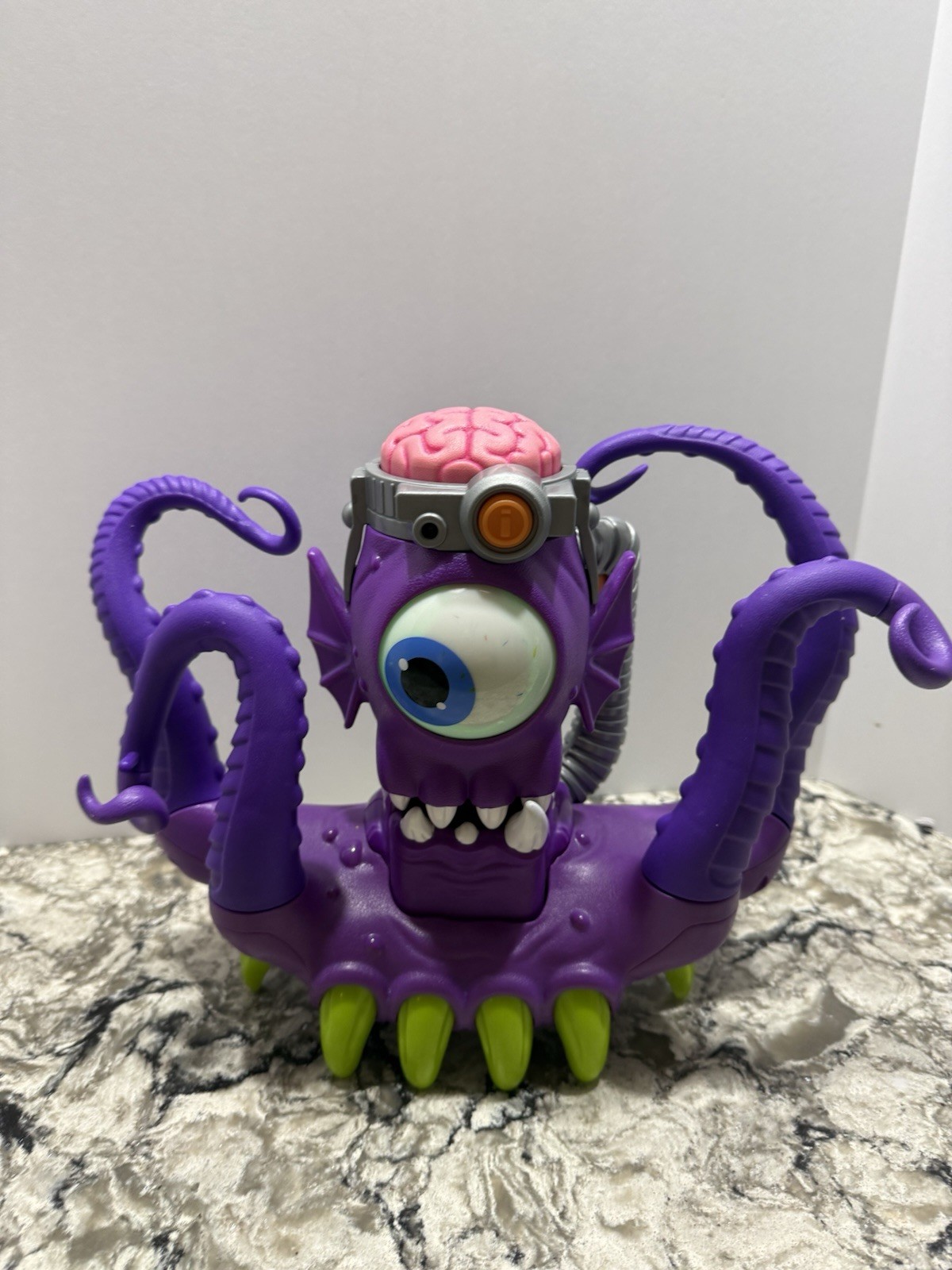 Imaginext Tentaclor Space Alien Purple Octopus Monster with Lights And Sound
