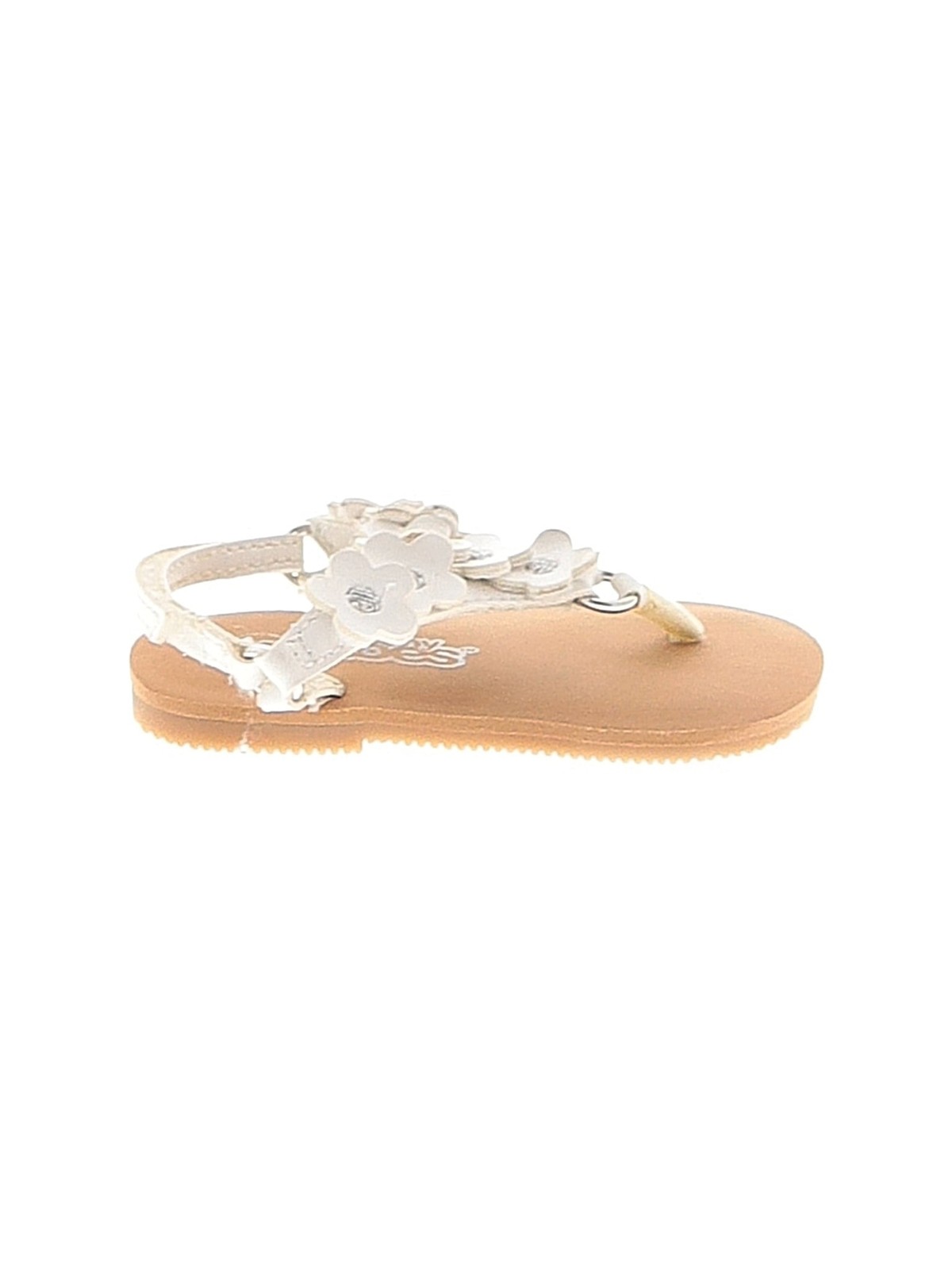 Teeny Toes Girls Ivory Sandals 3