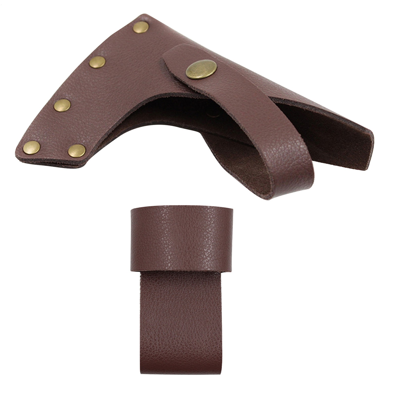 PU Leather Axe Blade Cover Sheath Head Holster Hatchet Protector Protetive Case