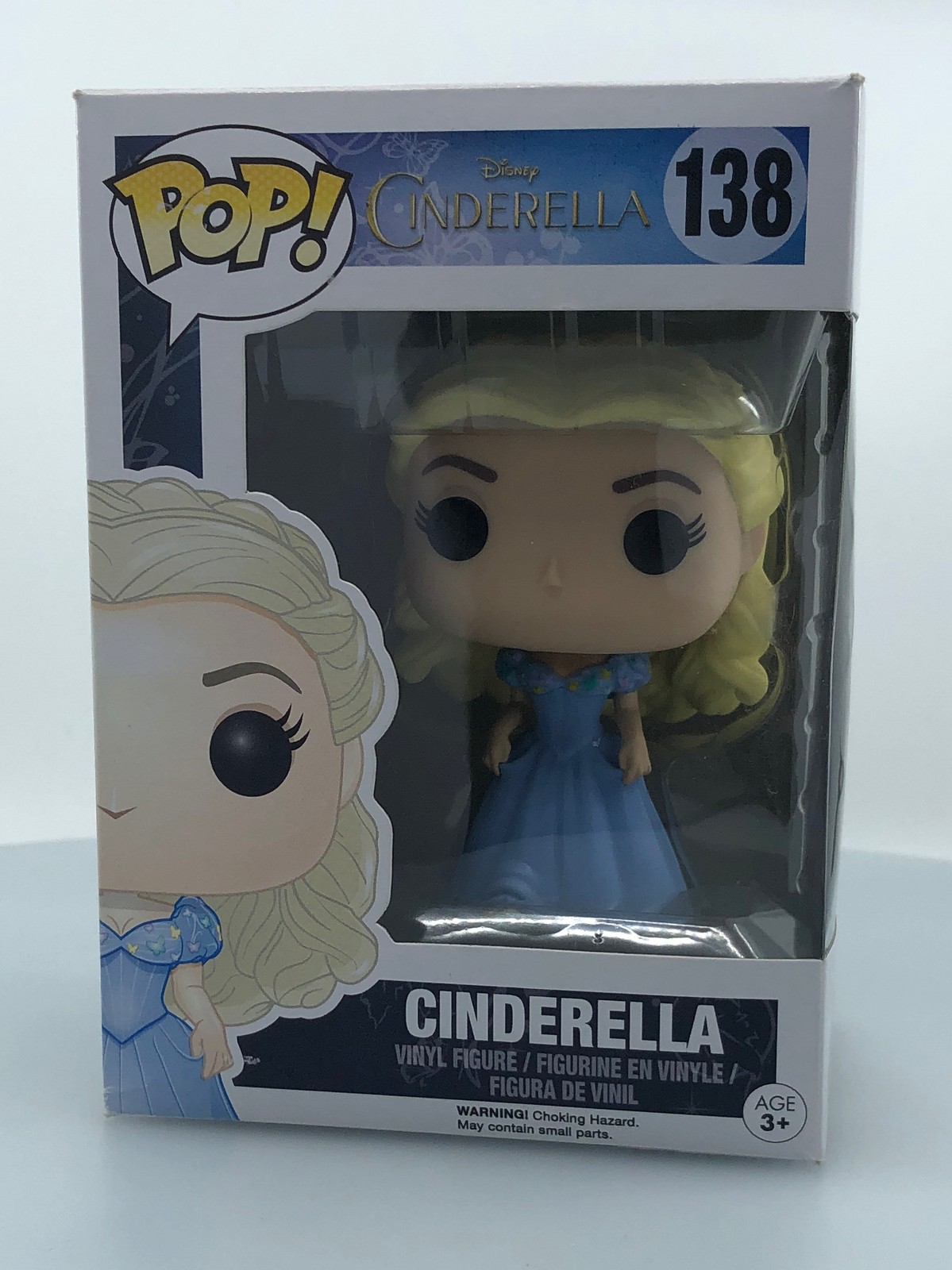 Funko POP! Disney Cinderella #138 Vinyl Figure DAMAGED BOX SEE PICS