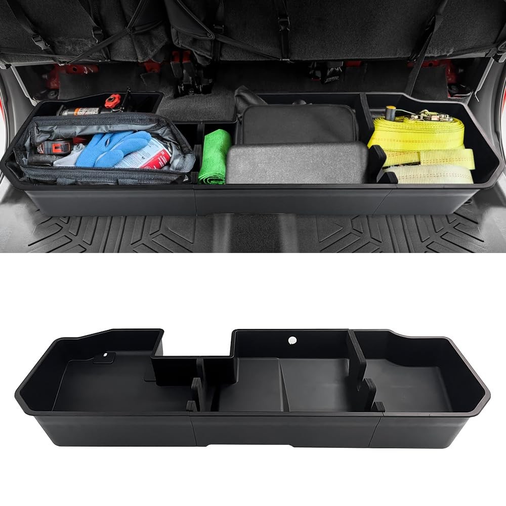 Rear Underseat Organizer Box for Silverado Sierra 19-25 Model 2019-2026 MAXDOM
