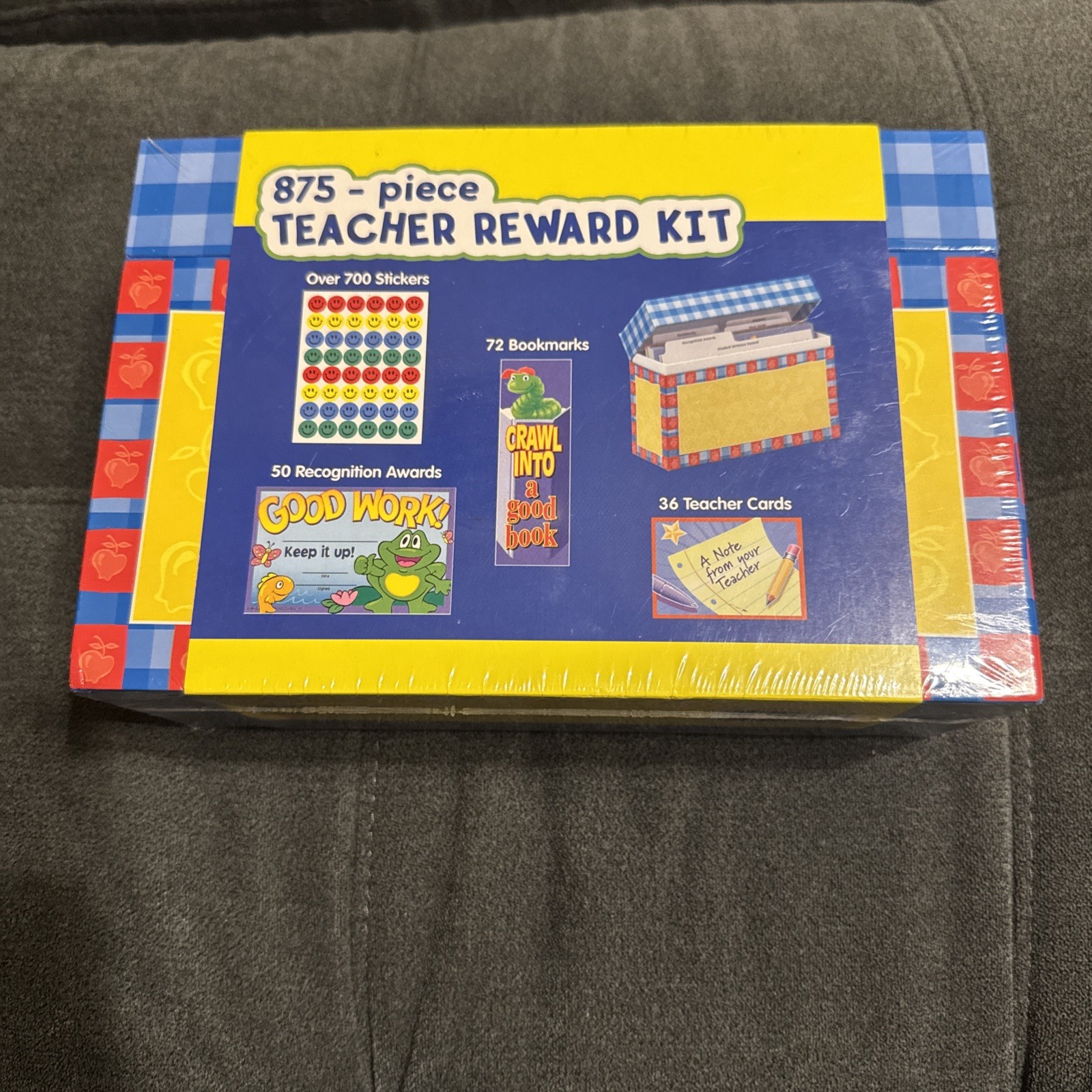 Teacher Reward Kit 875 Pieces Stickers Bookmarks Recognition Awards