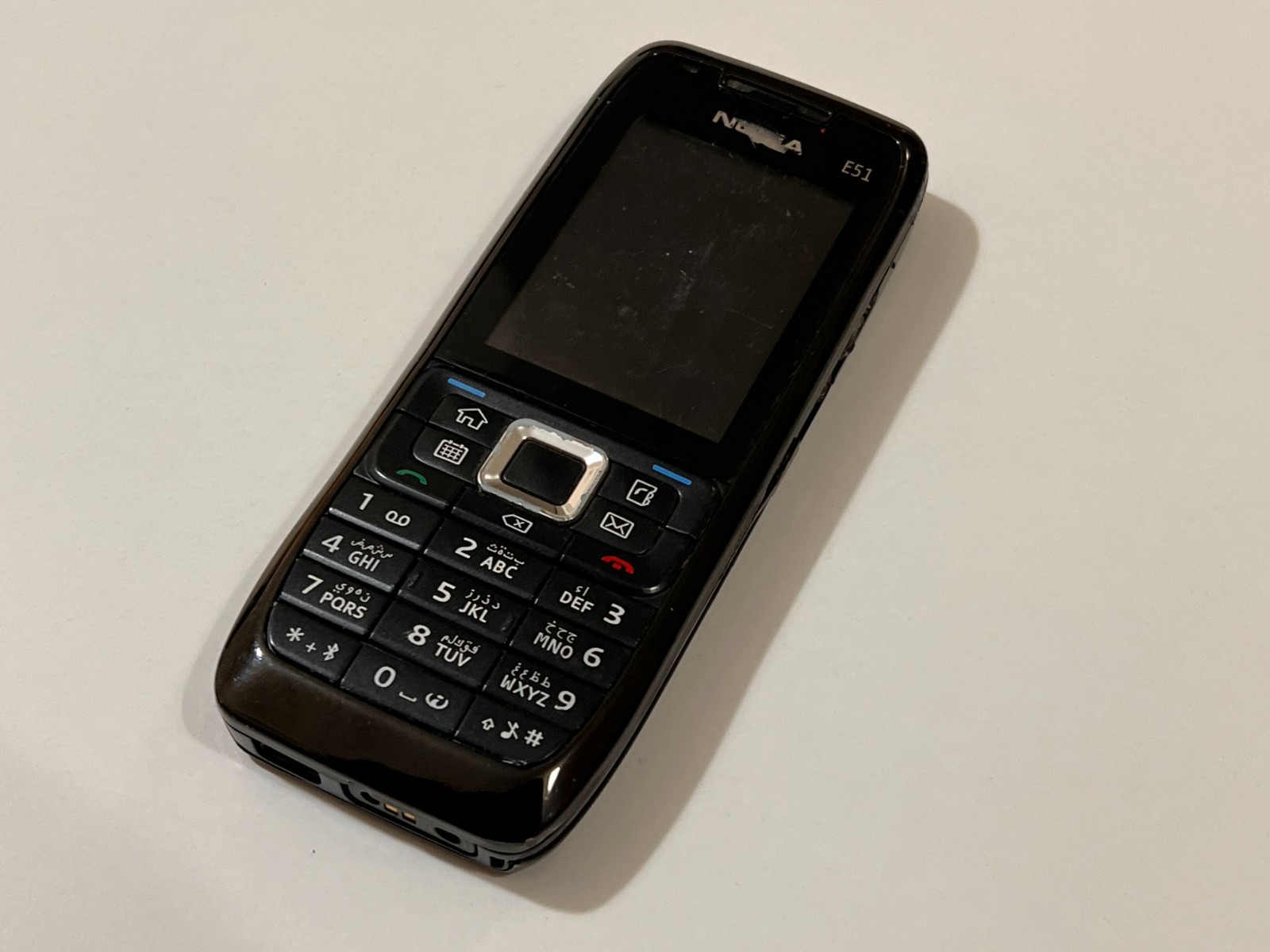 Nokia E51 Black GSM Cell phone parts only