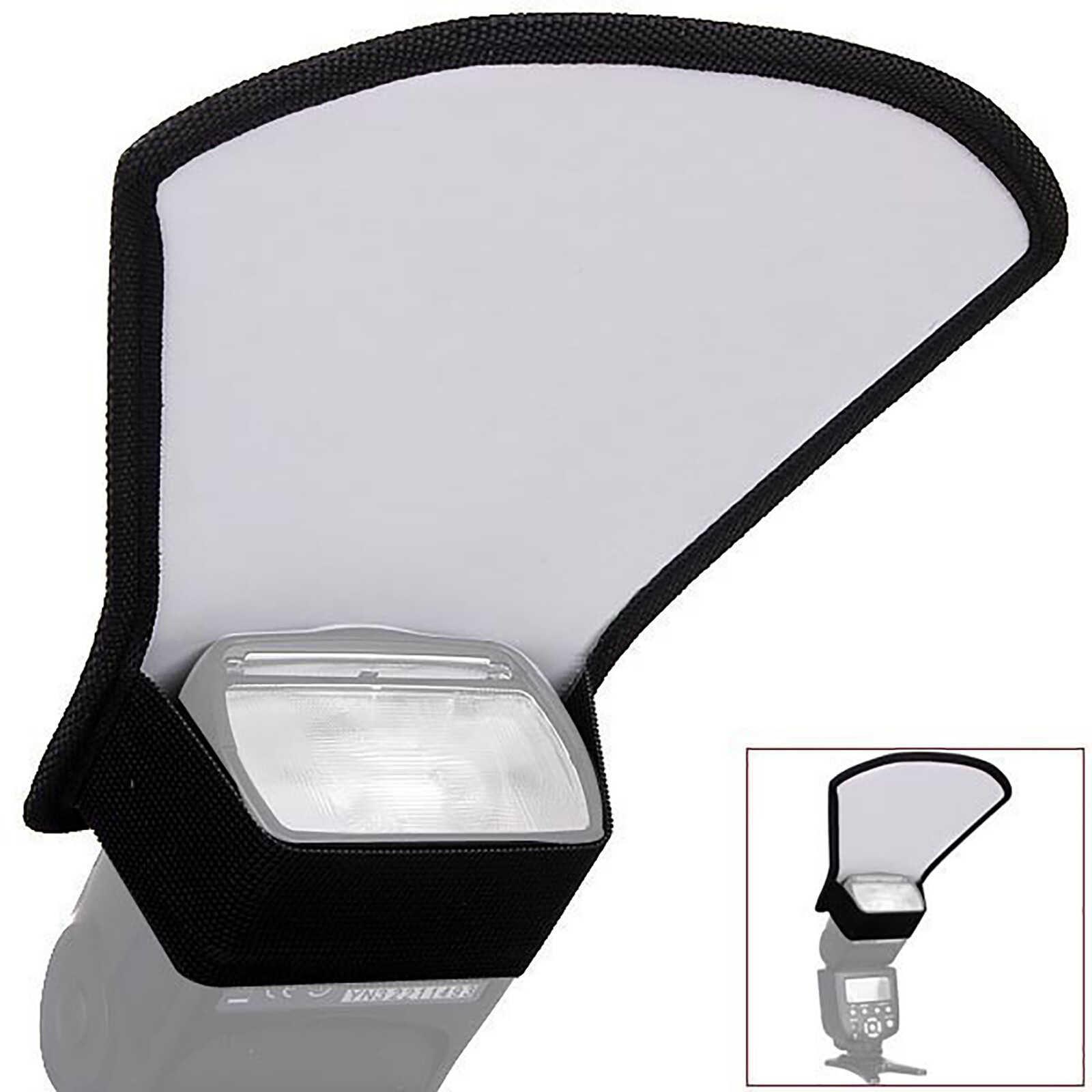 Xuerebs Flash Diffuser Softbox Reflector for Canon Nikon Yongnuo Speedlite V4F5