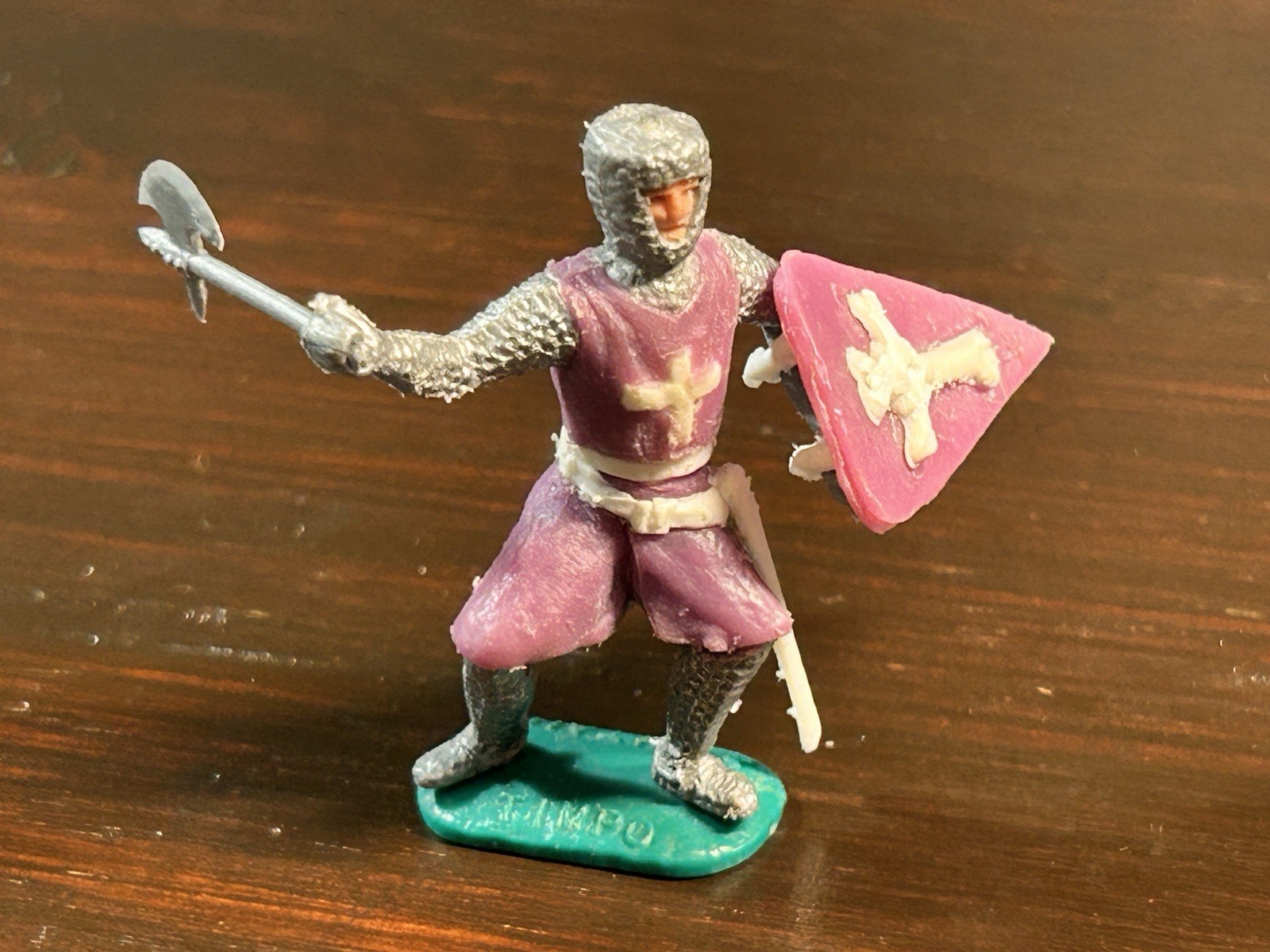 Timpo Crusader/Knight of St John - "Purple Replica" - Medieval Era - 1970s