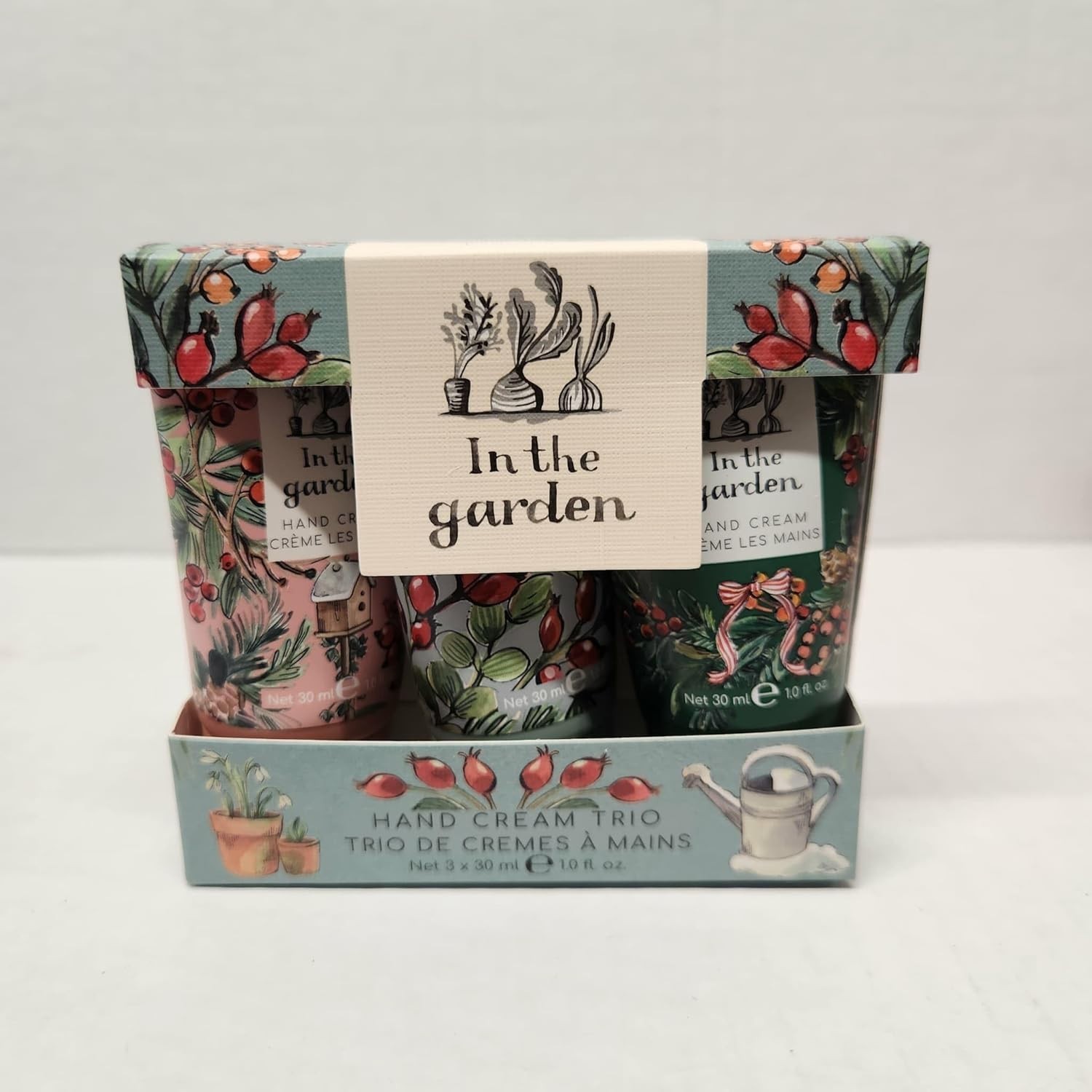 Heathcote & Ivory In The Garden Holiday Hand Cream Trio 30ml Each
