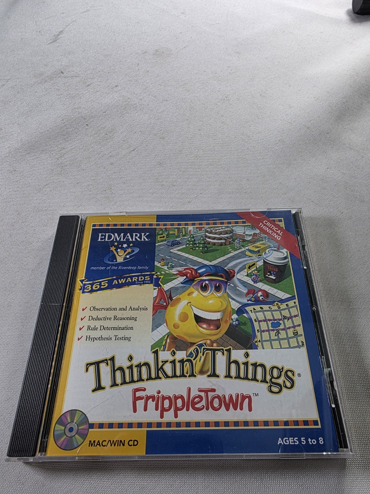 Thinkin' Things: Frippletown PC MAC CD learn maps direction number patterns game