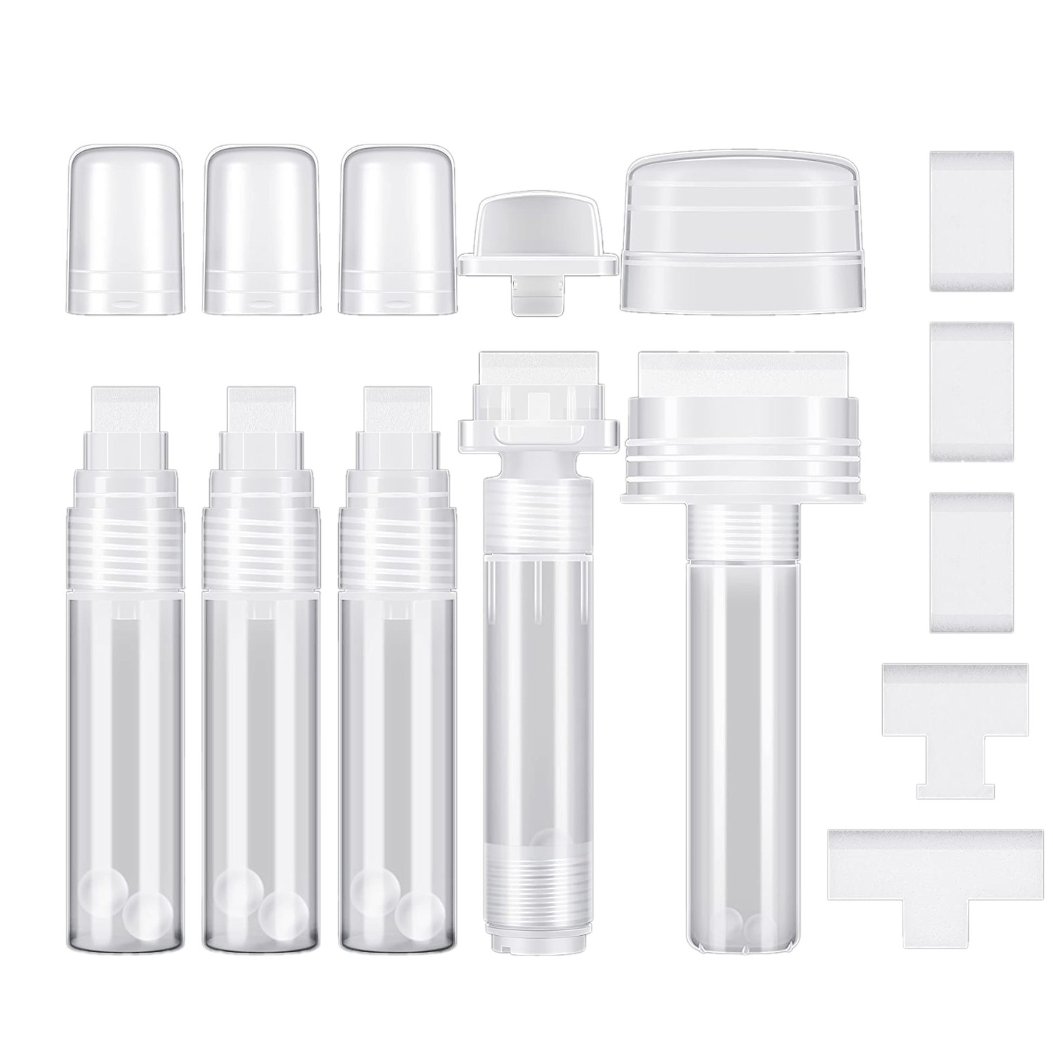 5 Pack Graffiti Markers Refillable Paint Markers   Paint Pen for with 57945