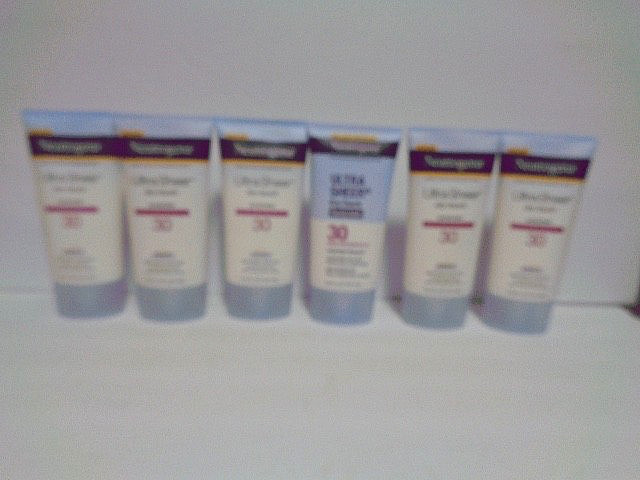 Neutrogena Ultra Sheer Dry-Touch SPF 30 Sunscreen Lotion 5oz - LOT of  6