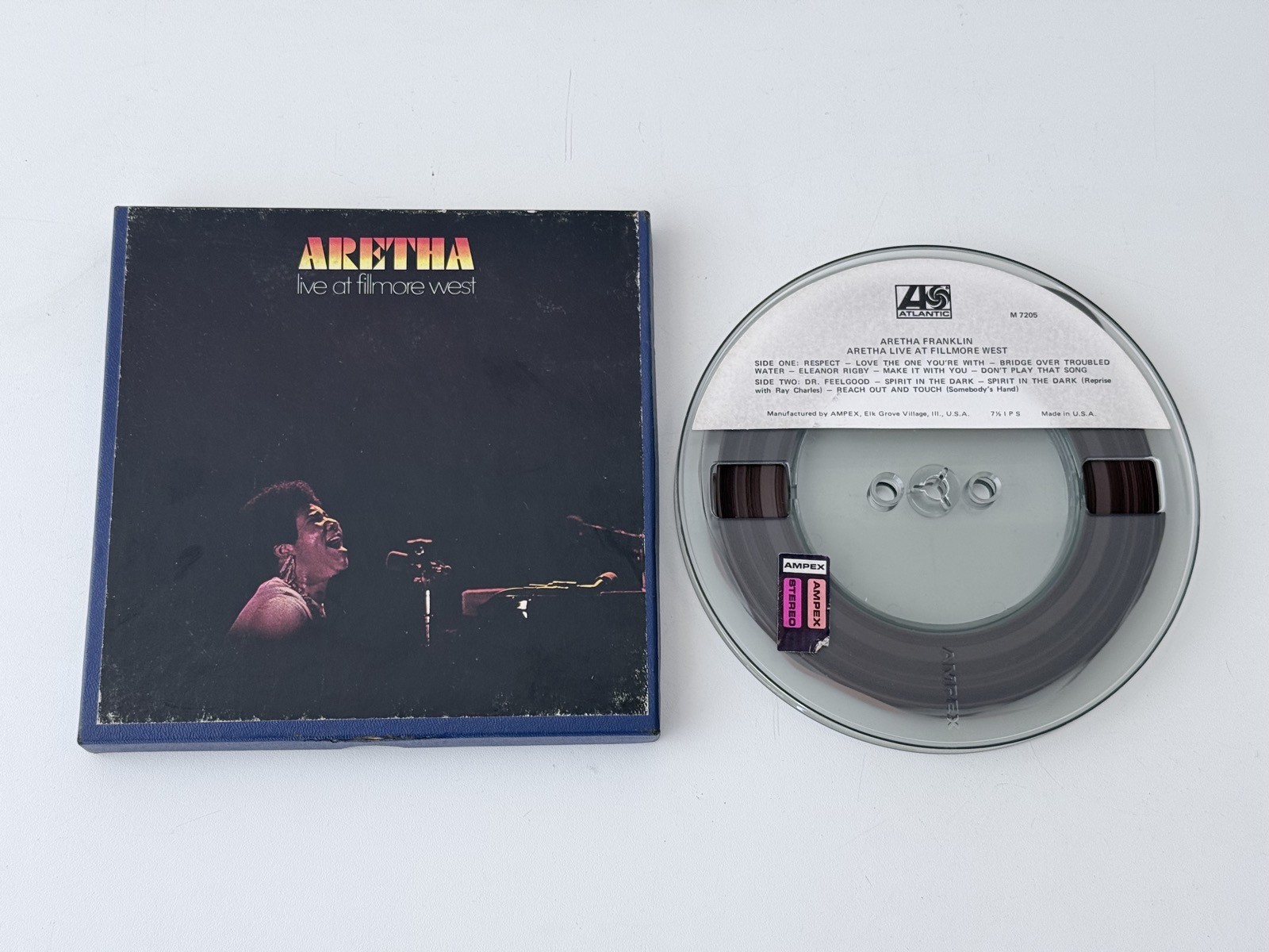Reel To Reel - Aretha Franklin - Live At Fillmore West - 4-Track 7 1/2 IPS