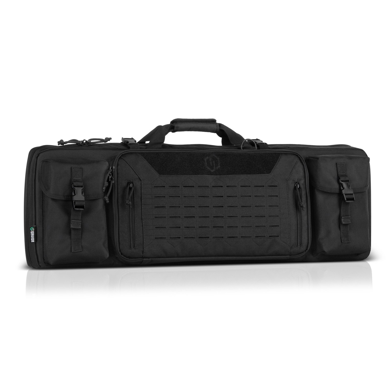 Tactical Double Rifle Case 36 Obsidian Black Savior Equipment Urban Warfare