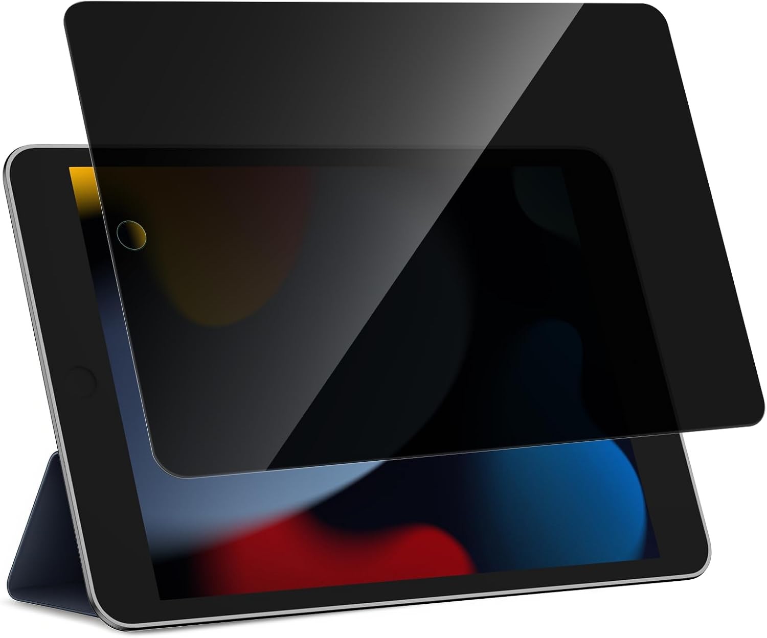 Case for iPad 9th Generation 10.2 Inch with Privacy Screen Protector, Touch Sens