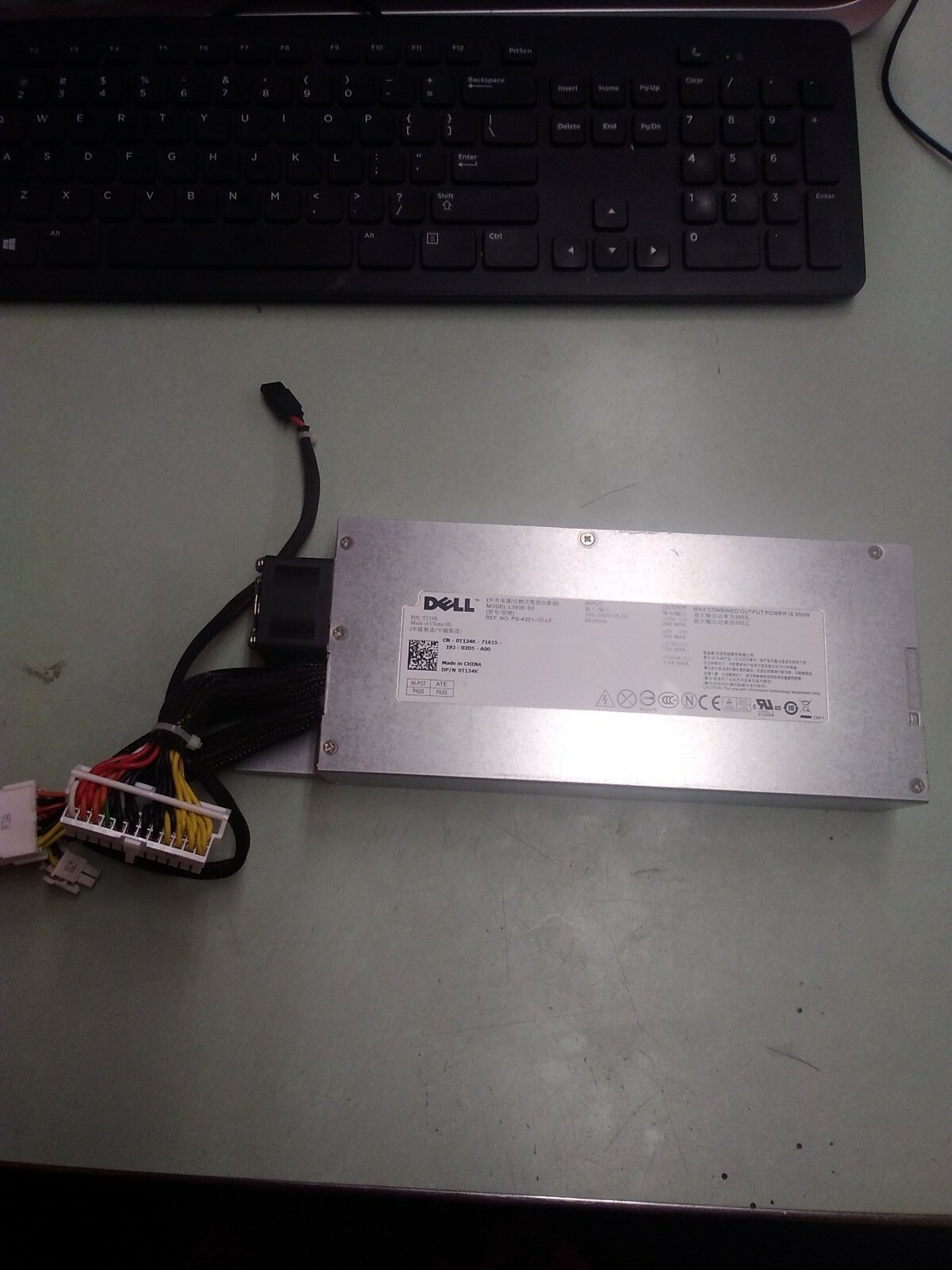 Dell T134K L350E-S0 PowerEdge PS-4351-1D-LF 350W Server Power Supply PSU