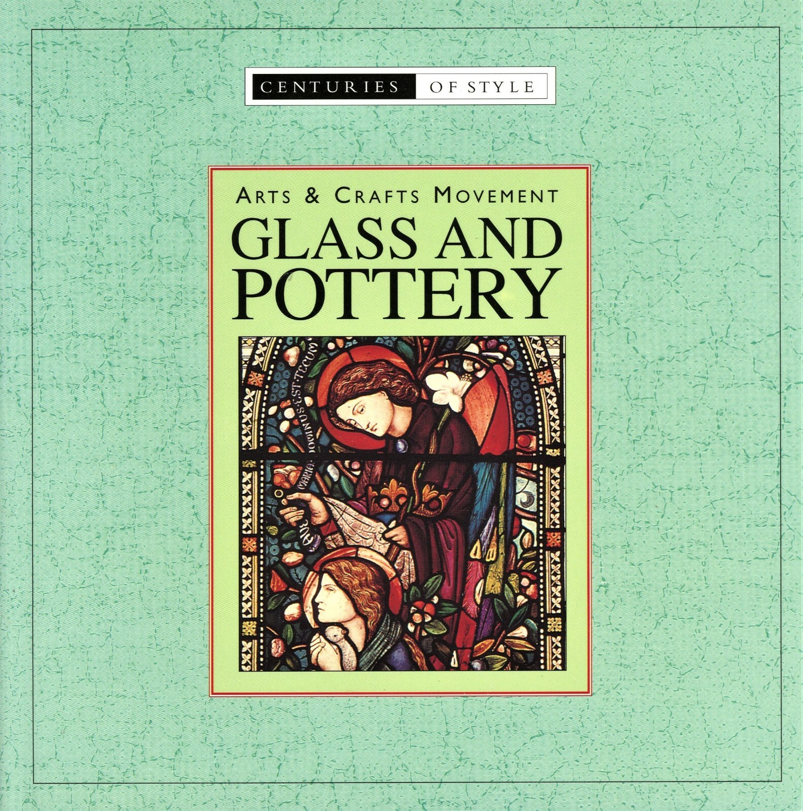 Art Crafts Movement - Pottery Glass /  Illustrated Book