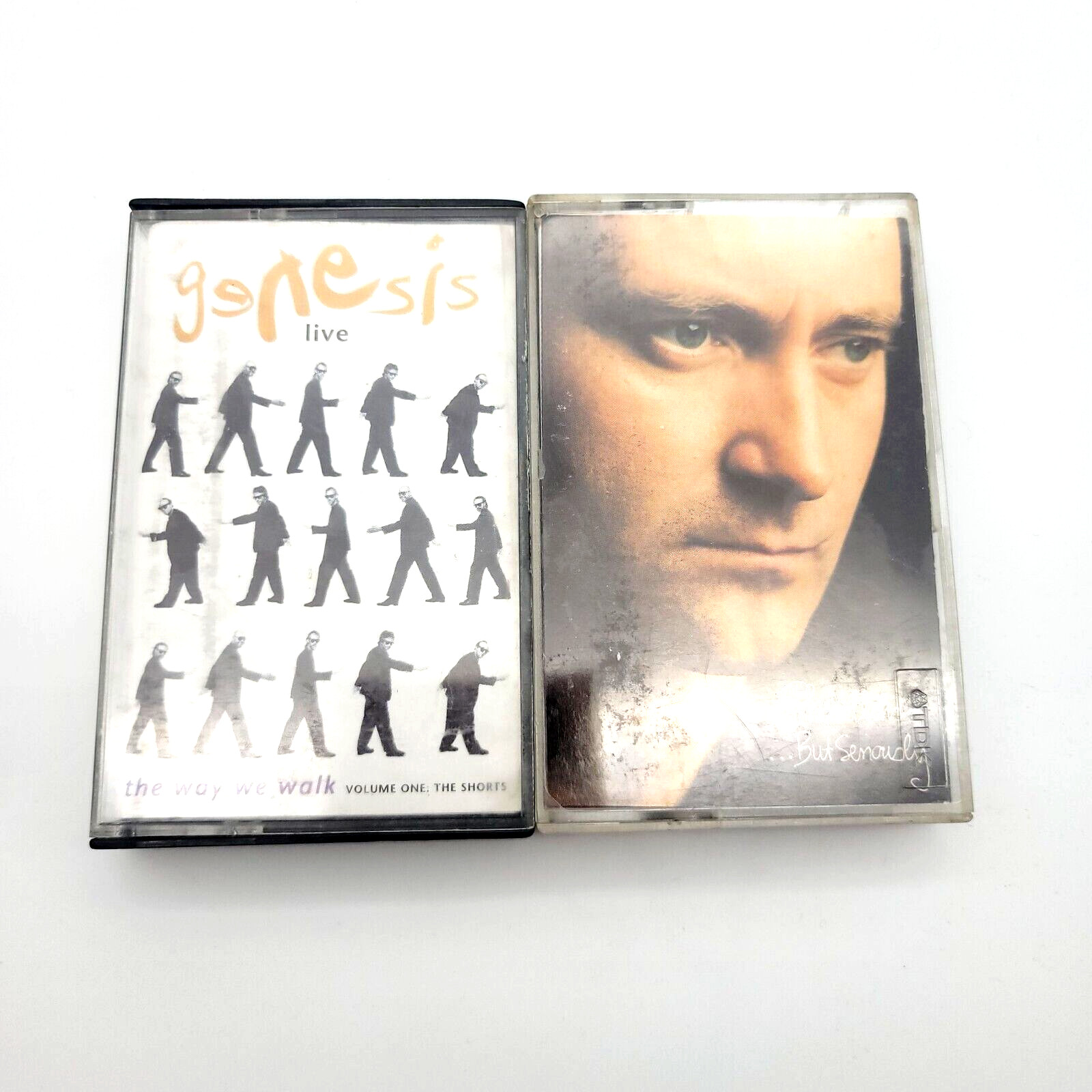 Phil Collins But Seriously Genesis Live the Way We Walk Cassette Tape lot.
