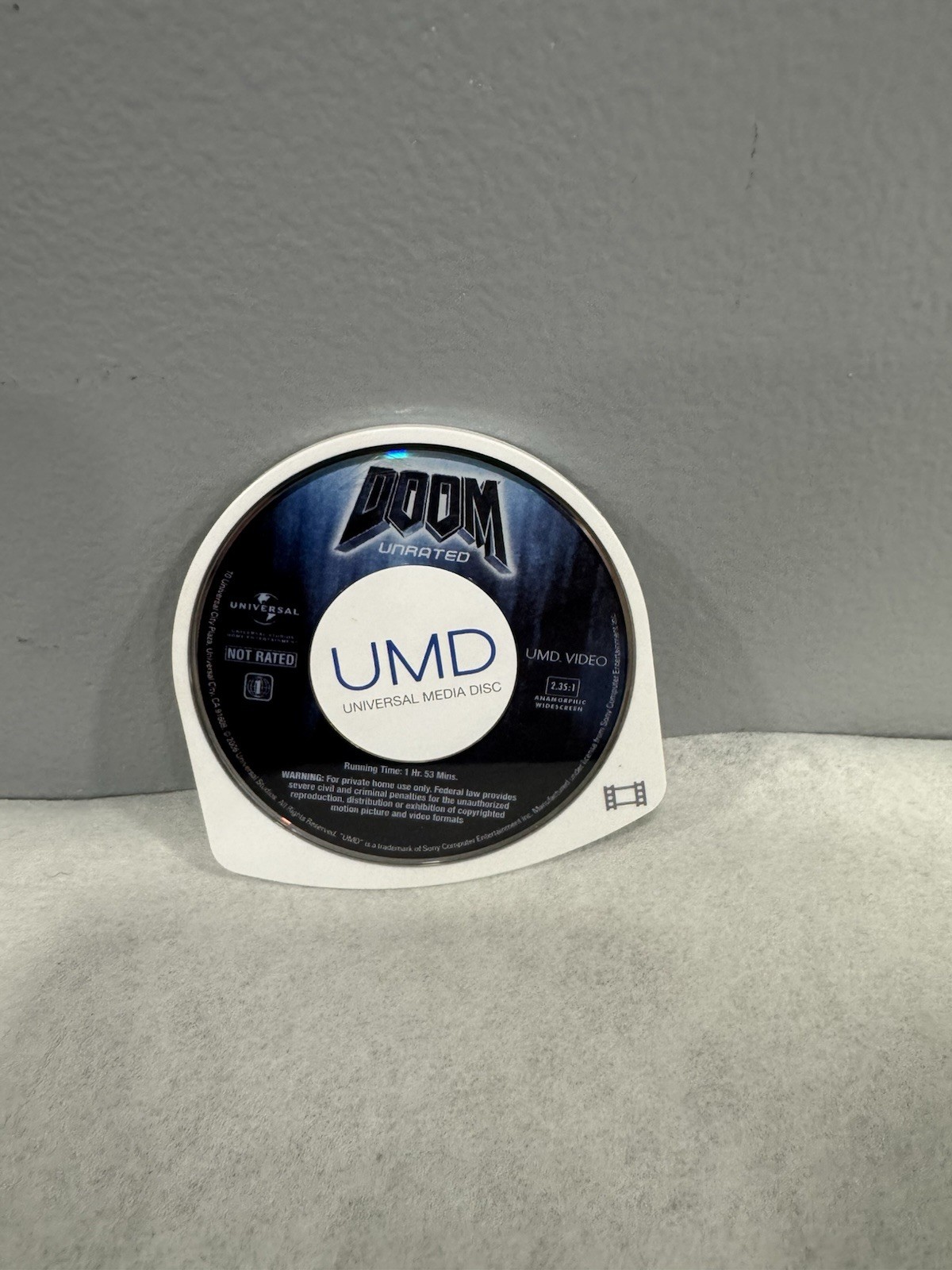 Doom Movie 2006 Unrated Extended Edition for UMD/PSP, Tested And Working